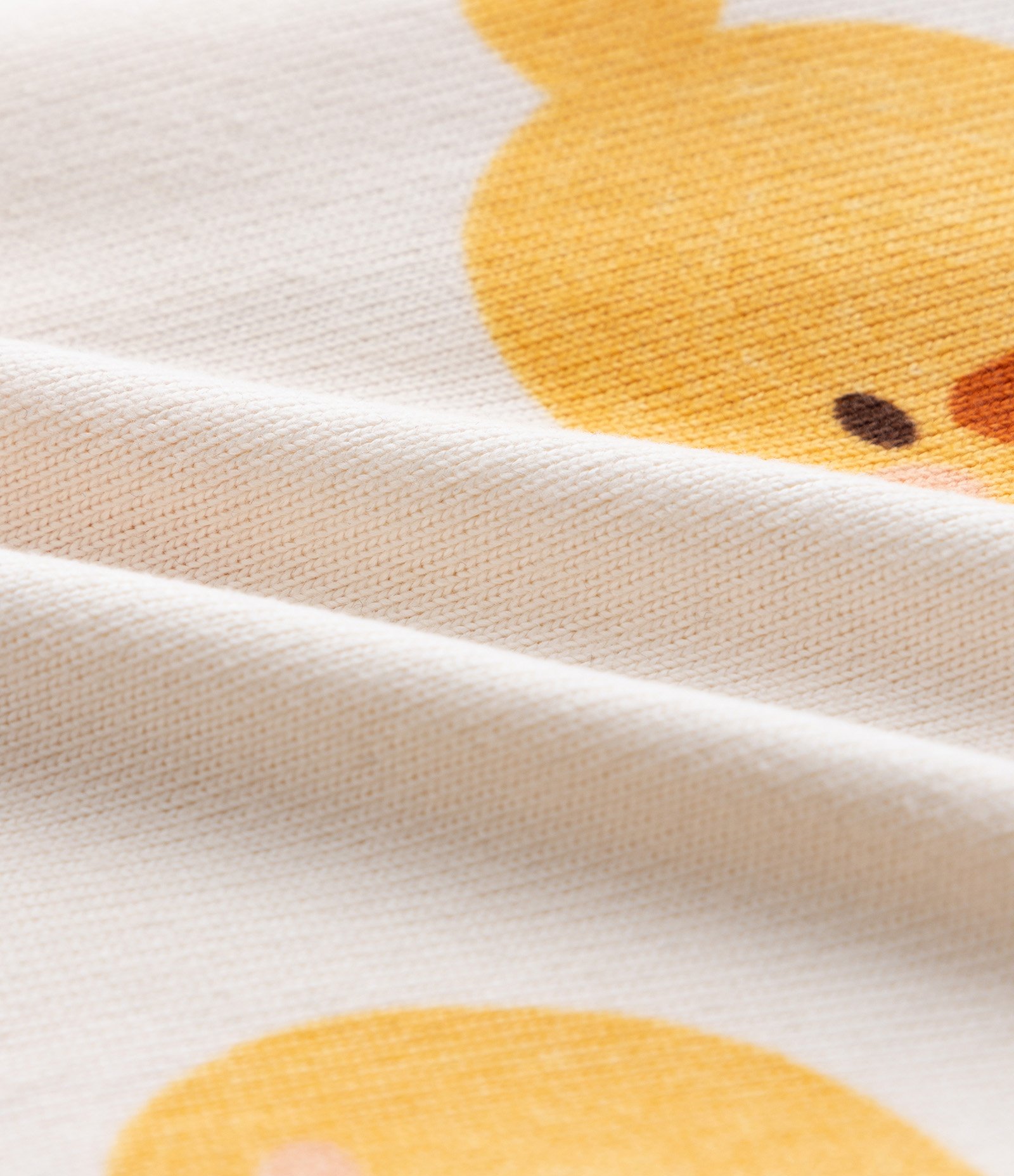 Macaquinho Infantil em Tricô com Estampa de Pintinho – Tam RN a 18 Meses Off White 4