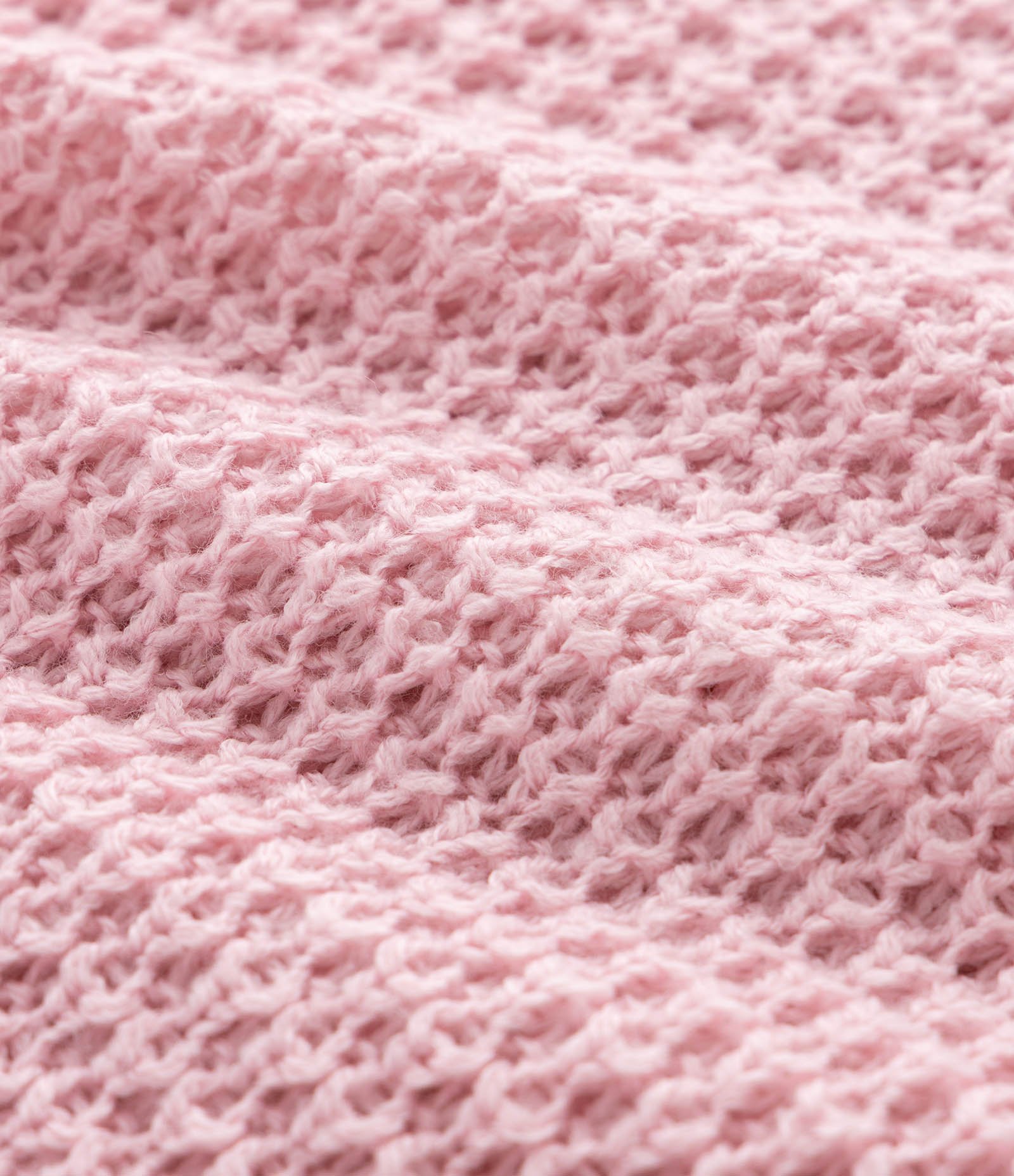 Suéter Infantil em Efeito Tricô com Bordado de Laço – Tam 1 a 5/6 Anos Rosa Claro 3