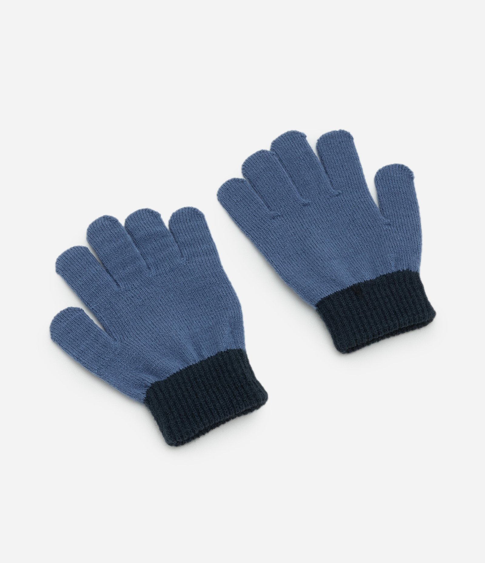 Luva Infantil em Efeito Tricô com Estampa Marvel Mini Heróis – Tam 3 a 12 Azul Oceano 2