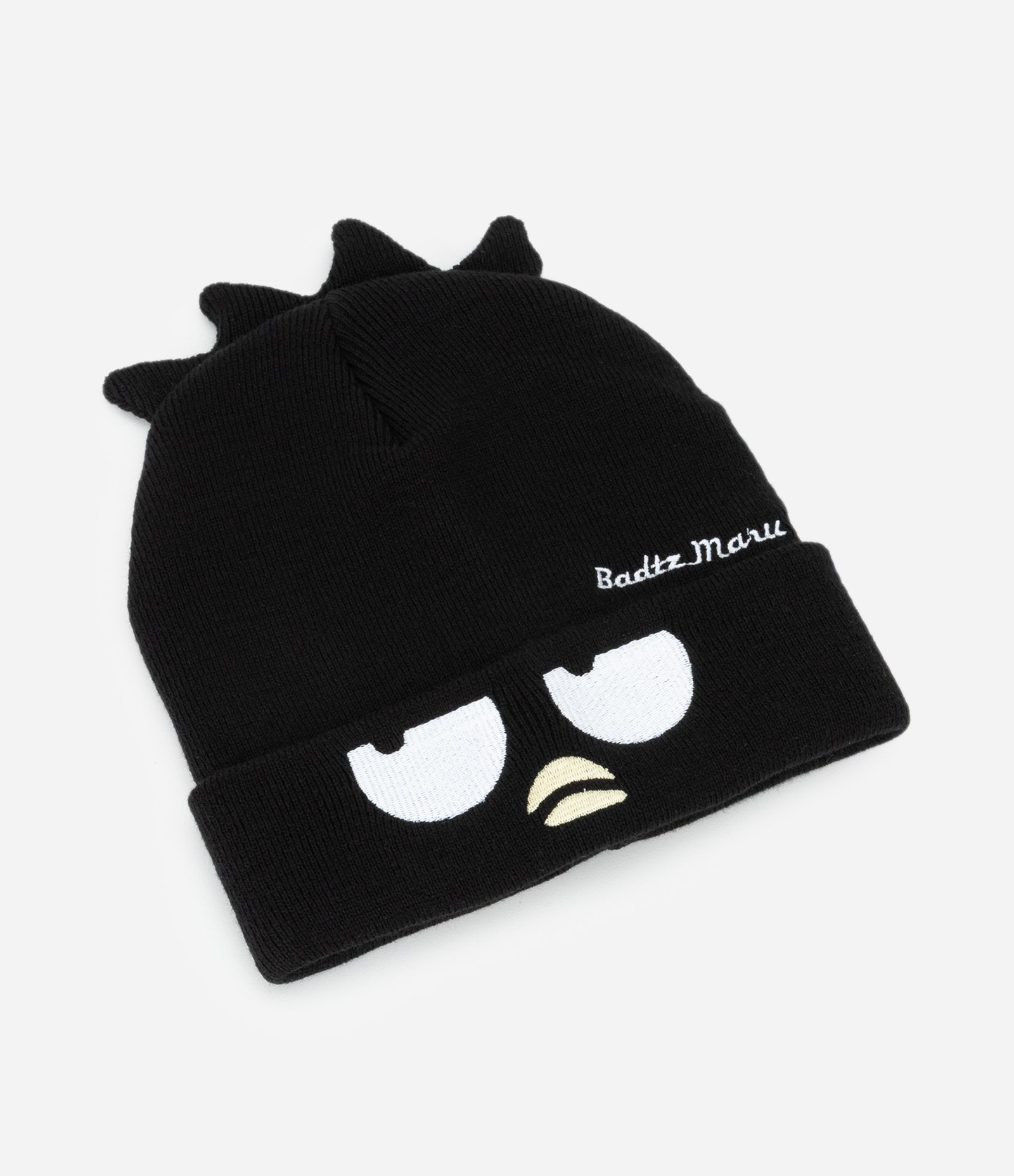 Gorro Infantil em Efeito Tricô com Badtz-Maru – Tam U Preto 1