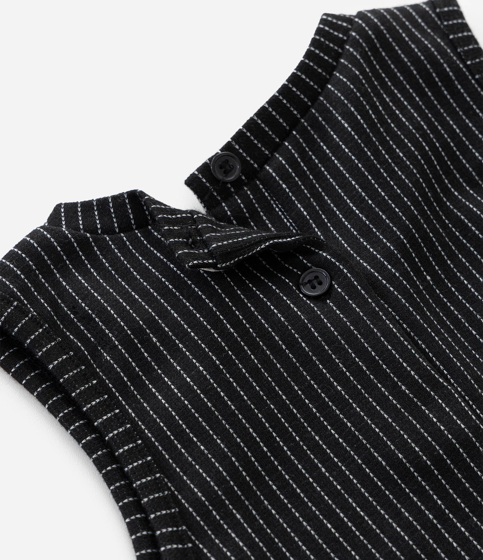 Vestido Infantil em Jacquard com Laços Laterais – Tam 1 a 6 Anos Preto 4