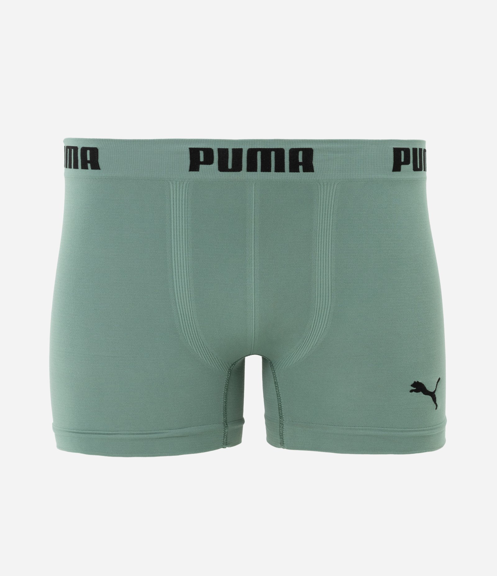 Cueca Boxer em Microfibra com Cós Elástico Puma Verde 1