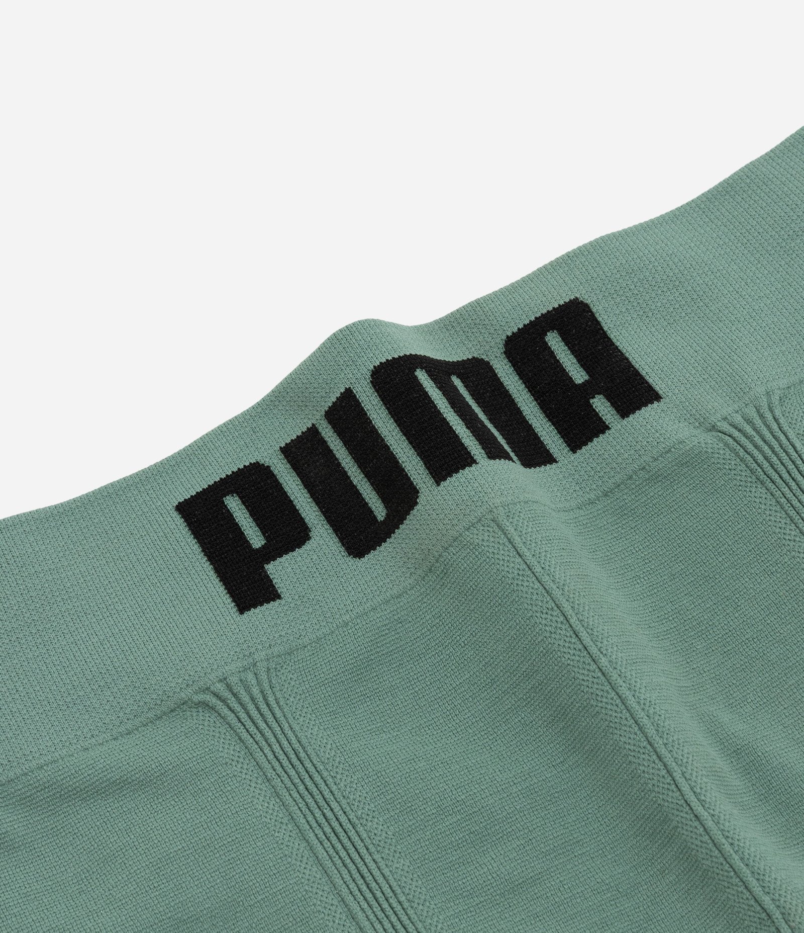 Cueca Boxer em Microfibra com Cós Elástico Puma Verde 2