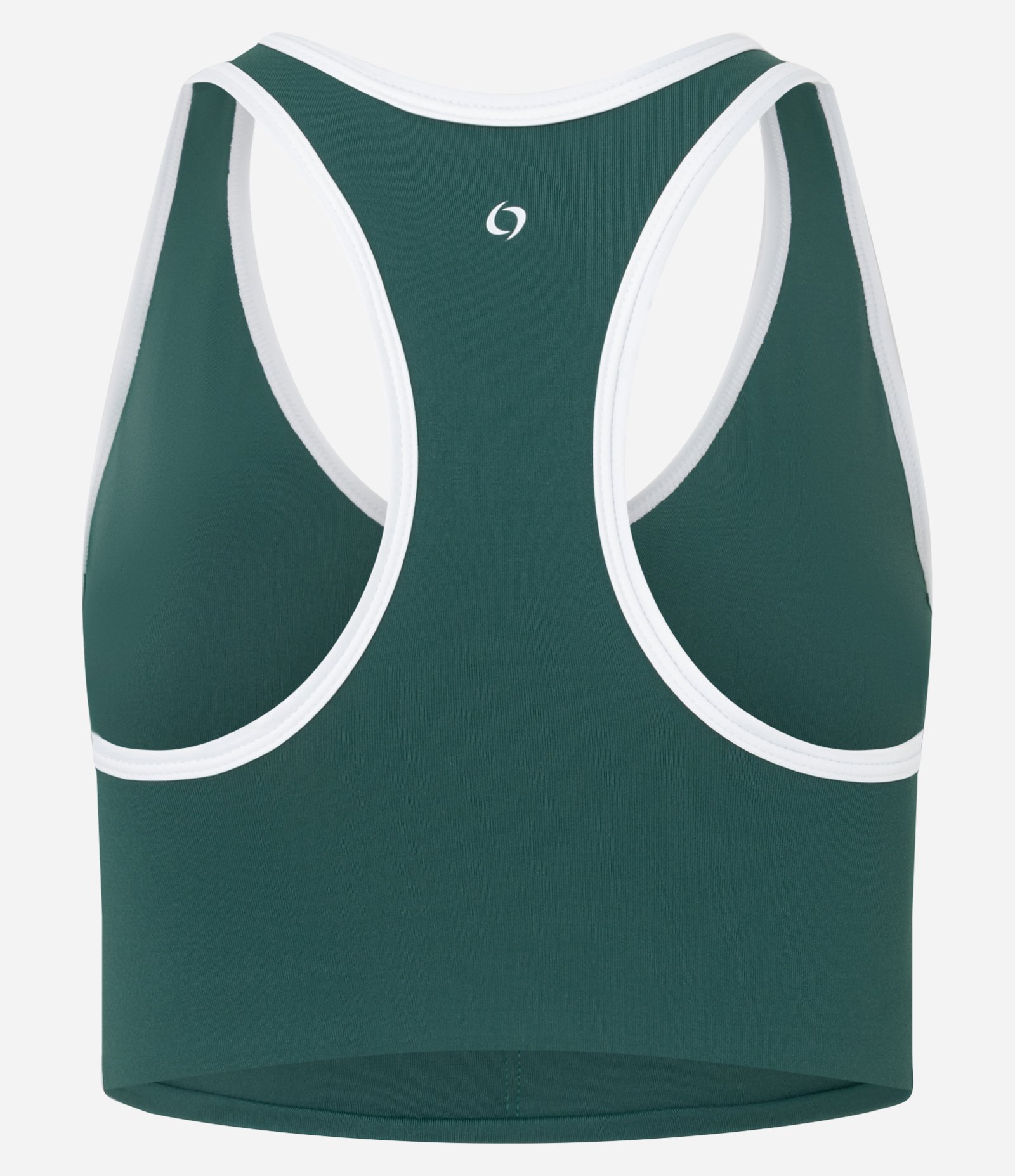 Top Nadador Esportivo em Microfibra com Viés Contrastante Verde 7