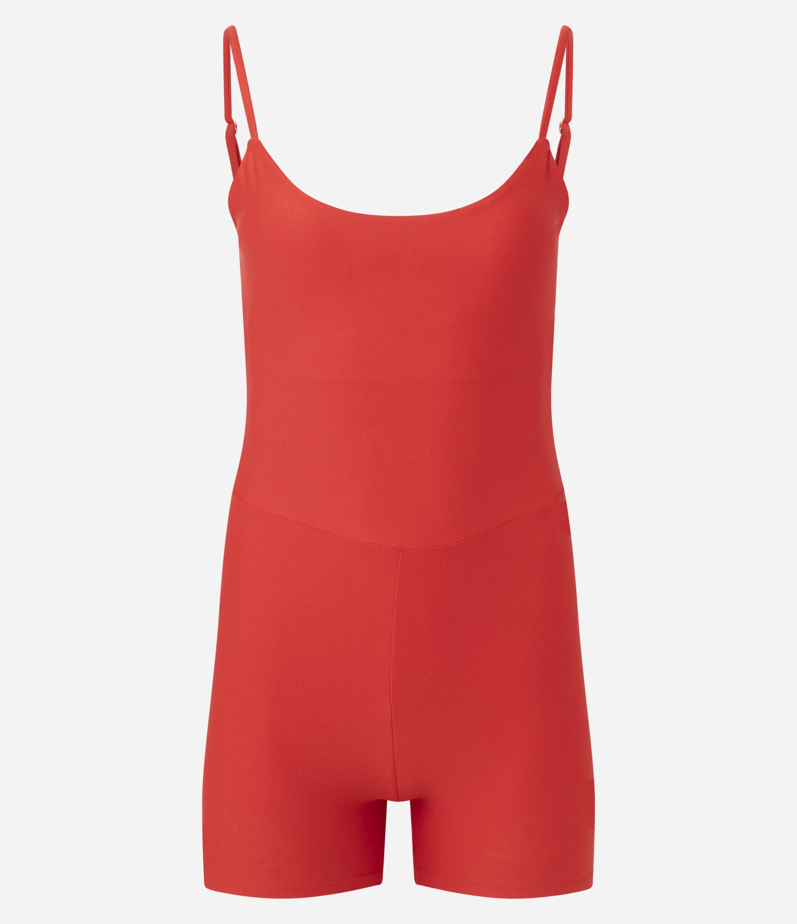 Macaquinho Esportivo em Microfibra com Bojo Vermelho 6