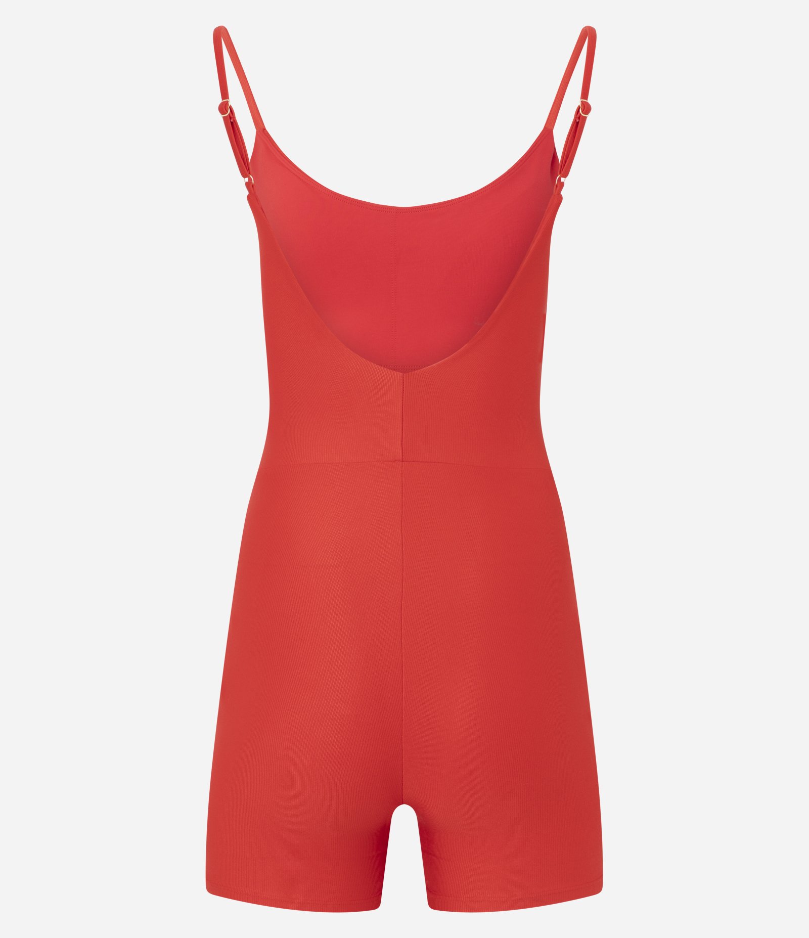 Macaquinho Esportivo em Microfibra com Bojo Vermelho 8