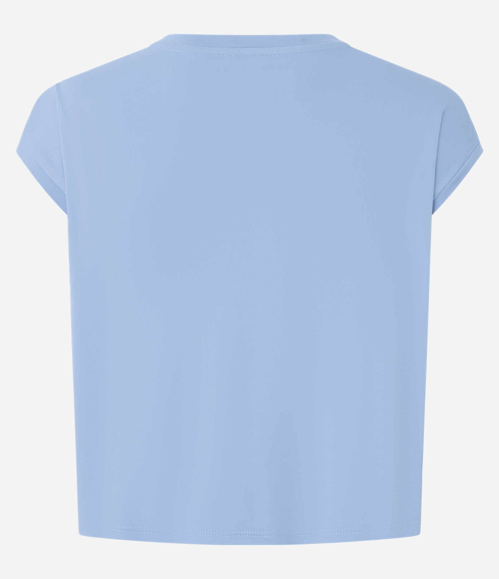 Blusa Esportiva em Microfibra Leve com Estampa Saint Tropez e Barra Dobrada Azul 4
