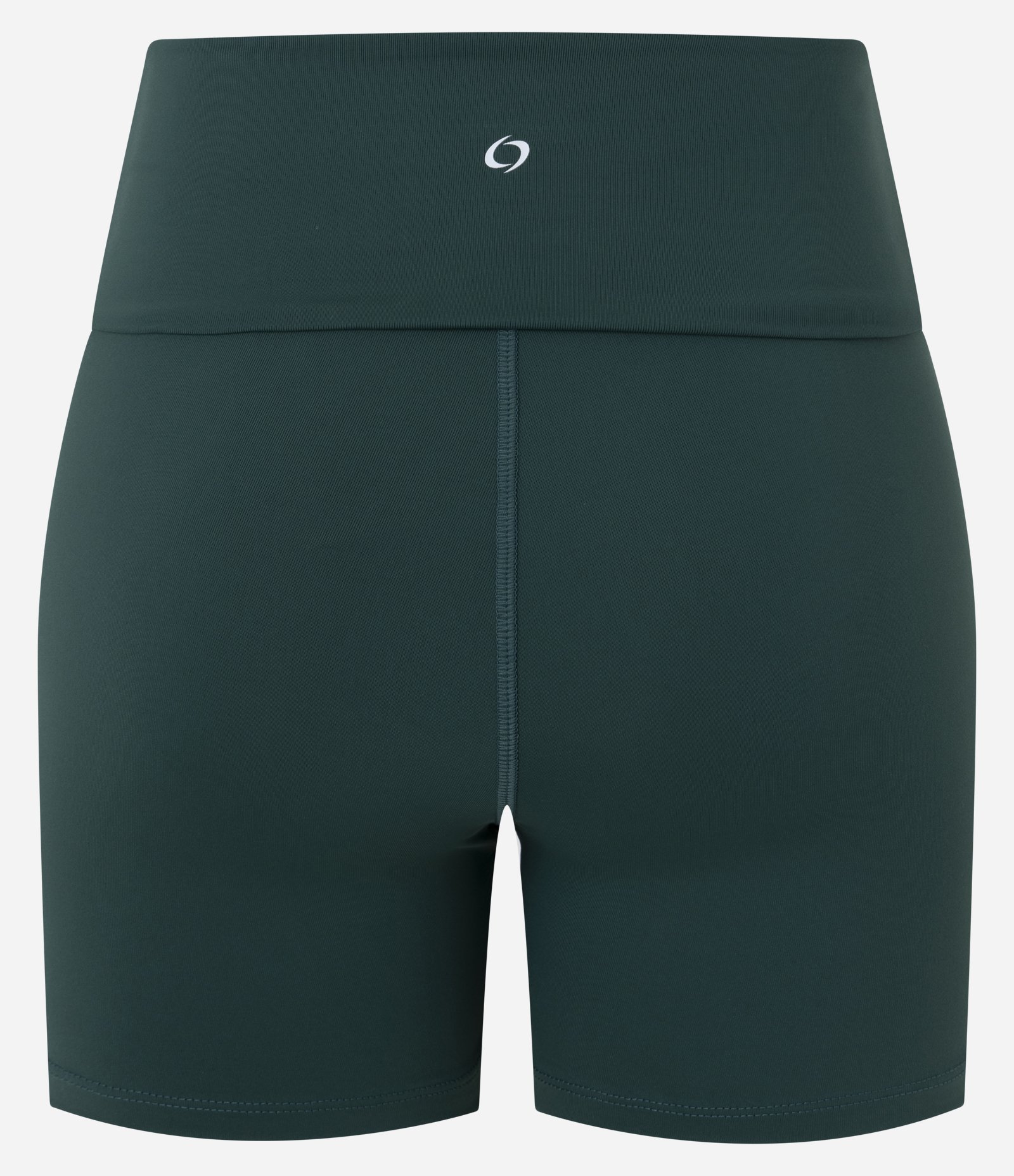 Bermuda Crossfiteira Esportiva com Cós Dobrado e Viés Contrastante Verde 8