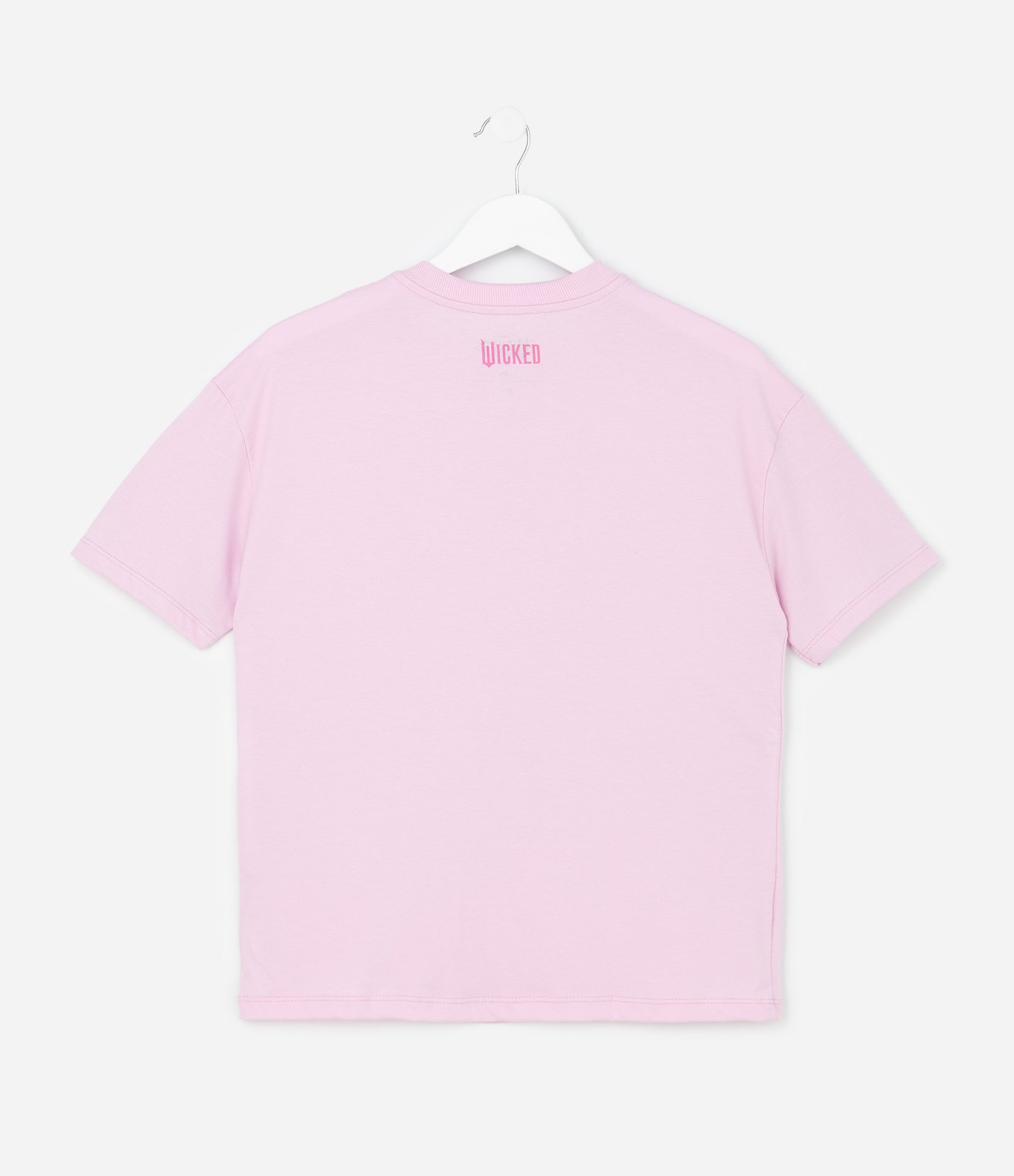 Camiseta Infantil Relaxed com Estampa Wicked Glinda - Tam 5 a 14 Anos Rosa 3