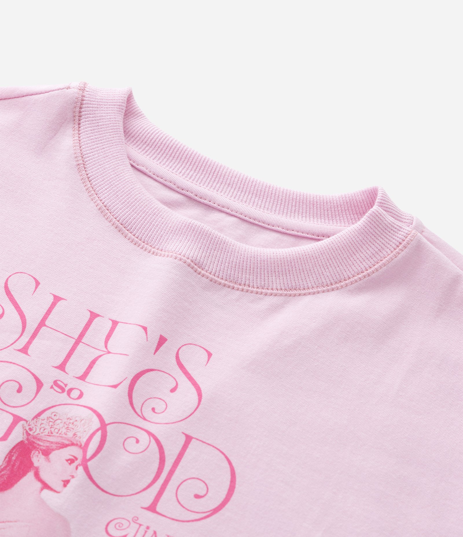 Camiseta Infantil Relaxed com Estampa Wicked Glinda - Tam 5 a 14 Anos Rosa 5