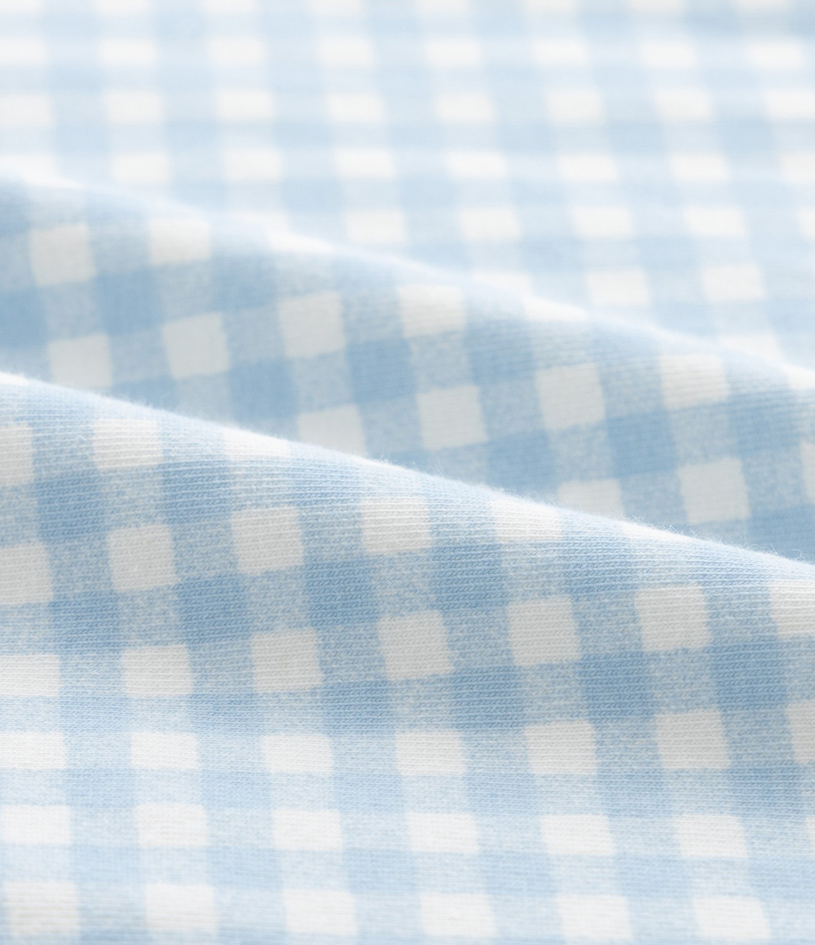 Vestido Infantil Estampa Xadrez com Blusa por Baixo - Tam 7 a 14 Anos Azul/Branco 7