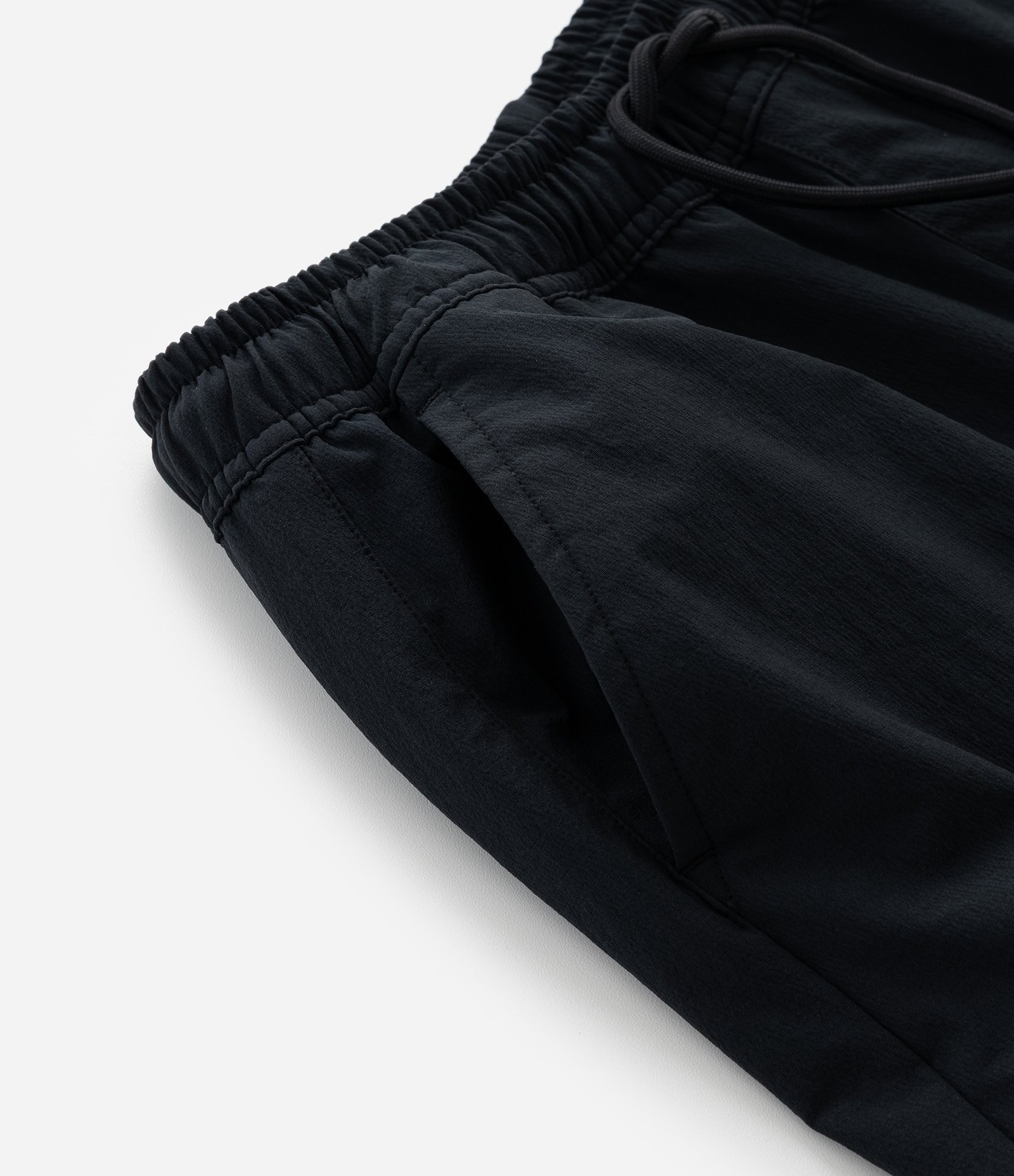 Calça Infantil em Microfibra com Bolsos e Velcro - Tam 5 a 14 Anos Preto 7