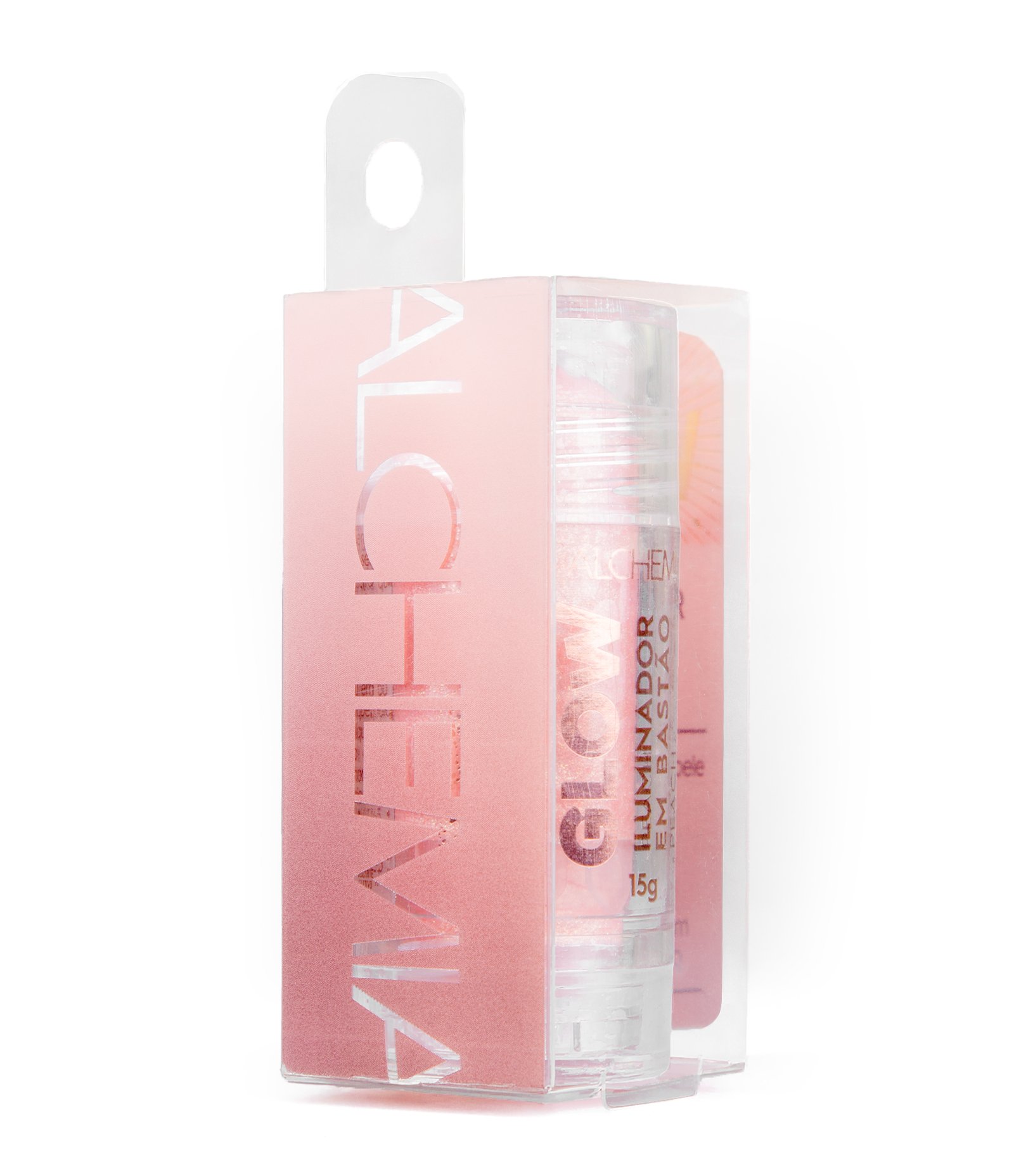 Iluminador Em Bastao Glow Alchemia Peach 2