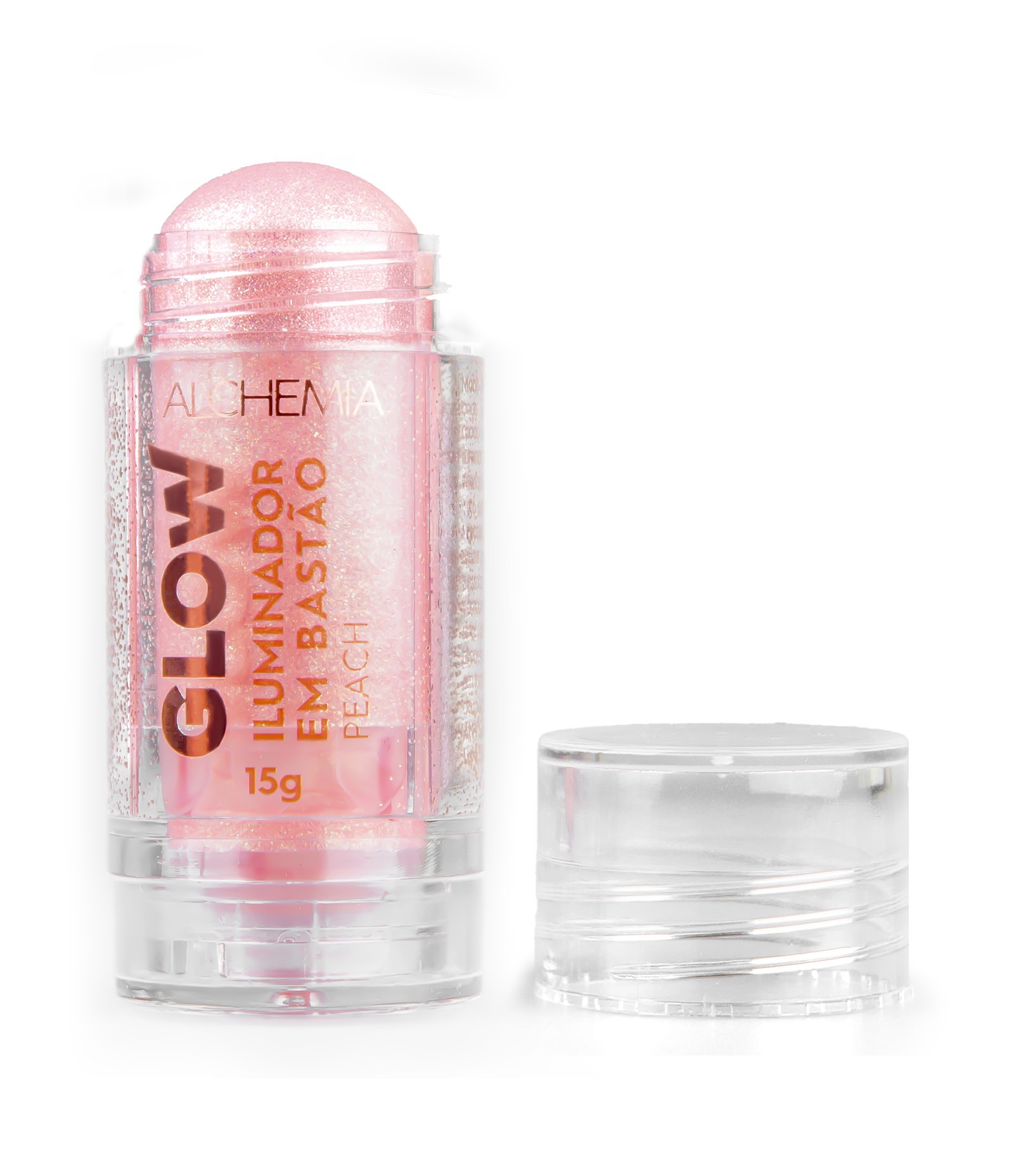 Iluminador Em Bastao Glow Alchemia Peach 5