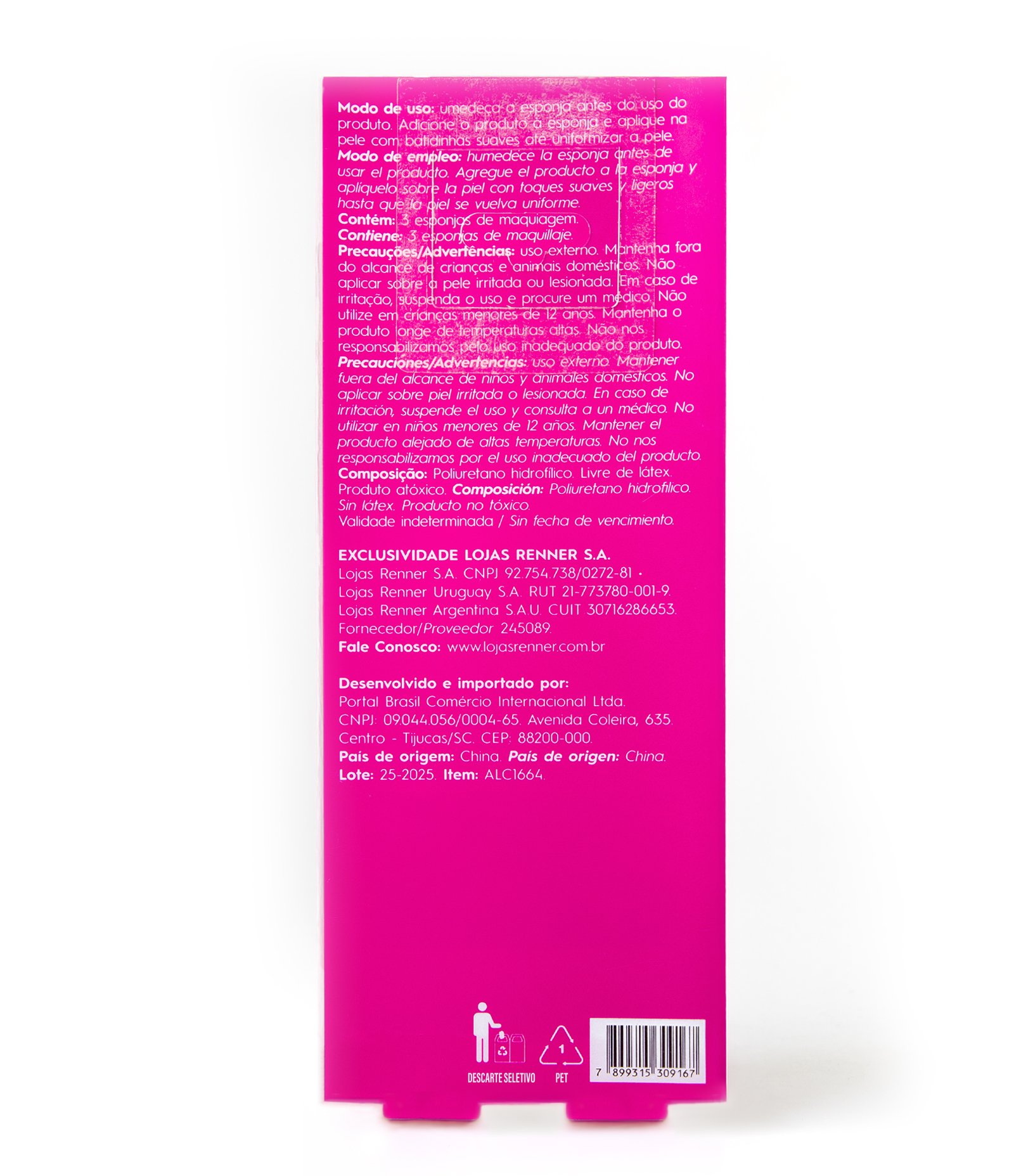 Kit Esponjas De Maquiagem Alchemia Juicy And Always Fresh Neon 5