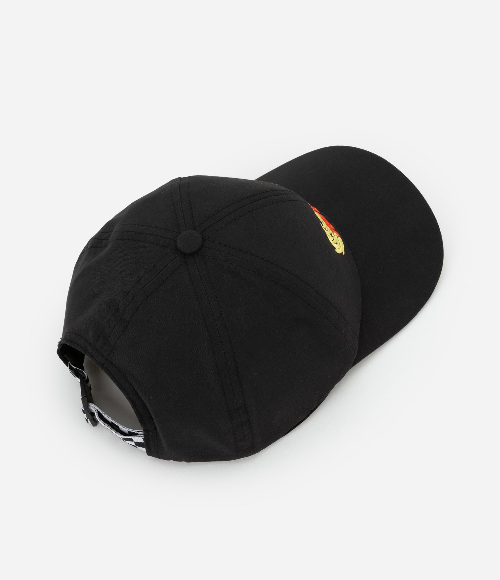 Boné Infantil Aba Curva com Bordado Hot Wheels - Tam Único Preto 2