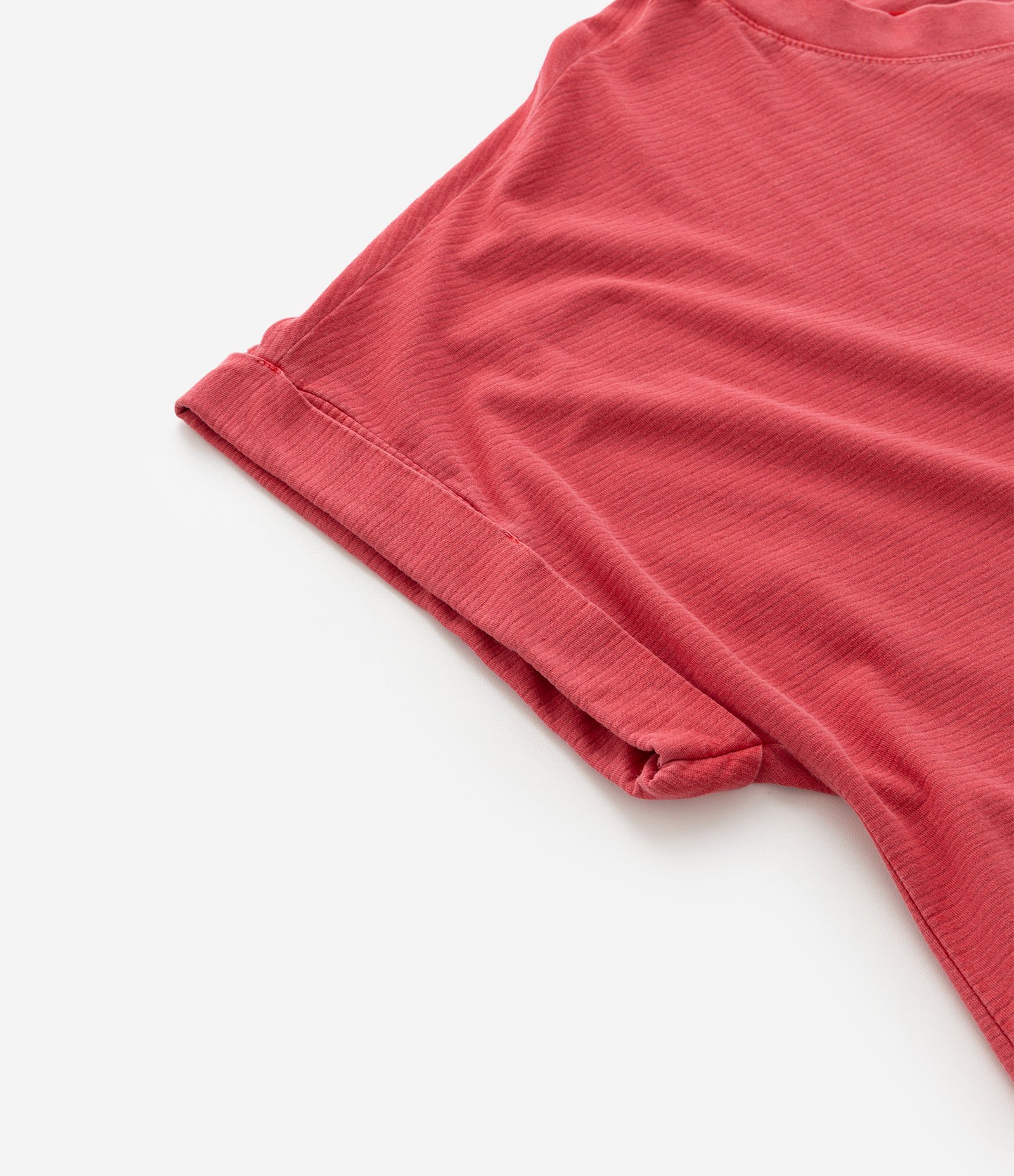 Camiseta em Algodão com Bordado Coração Curve & Plus Size Vermelho 6