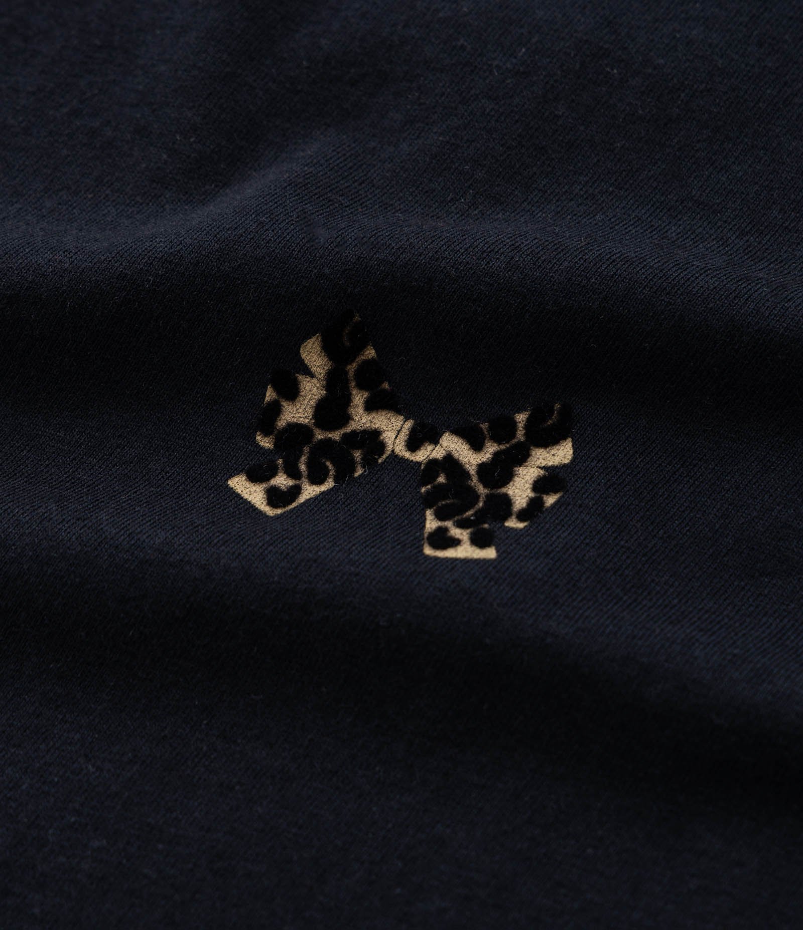 Camiseta em Algodão com Manga Bufante e Lacinhos Flocados Curve & Plus Size Preto 7