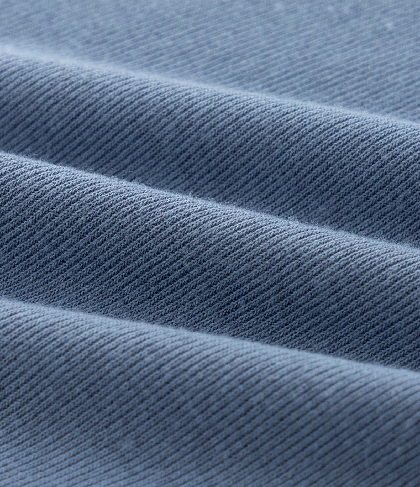 Blusa Básica em Ribana Gola V Curve & Plus Size Azul 6