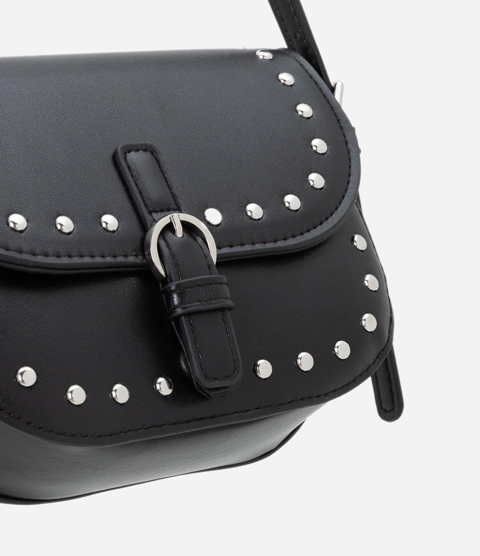 Bolsa Infantil em PU com Tachinhas – Tam U Preto 4