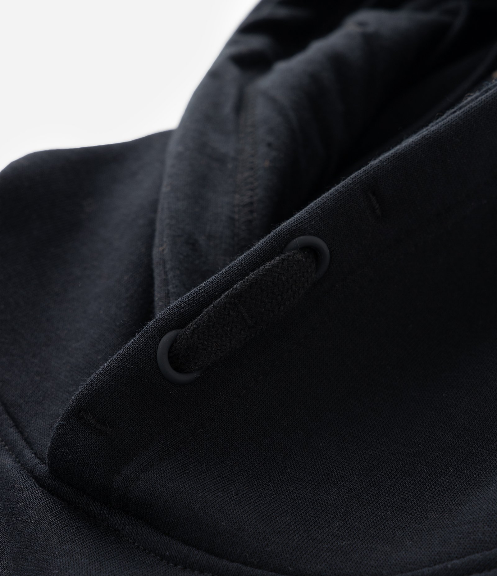 Casaco Infantil com Capuz e Patch Rubber – Tam 5 a 14 Anos Preto 5