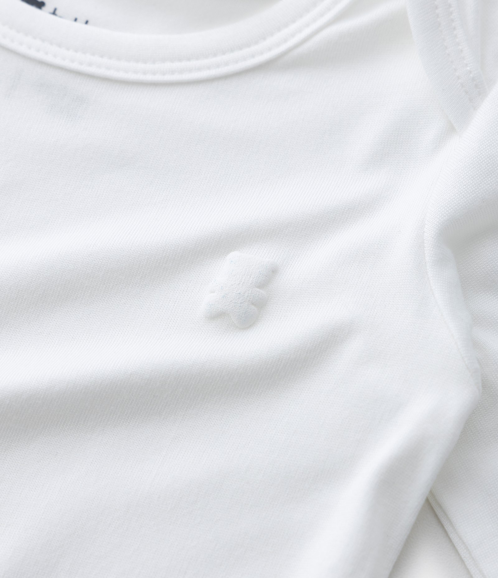 Conjunto Infantil Térmico com Body Manga Longa e Calça – Tam RN a 24 Meses Branco 11