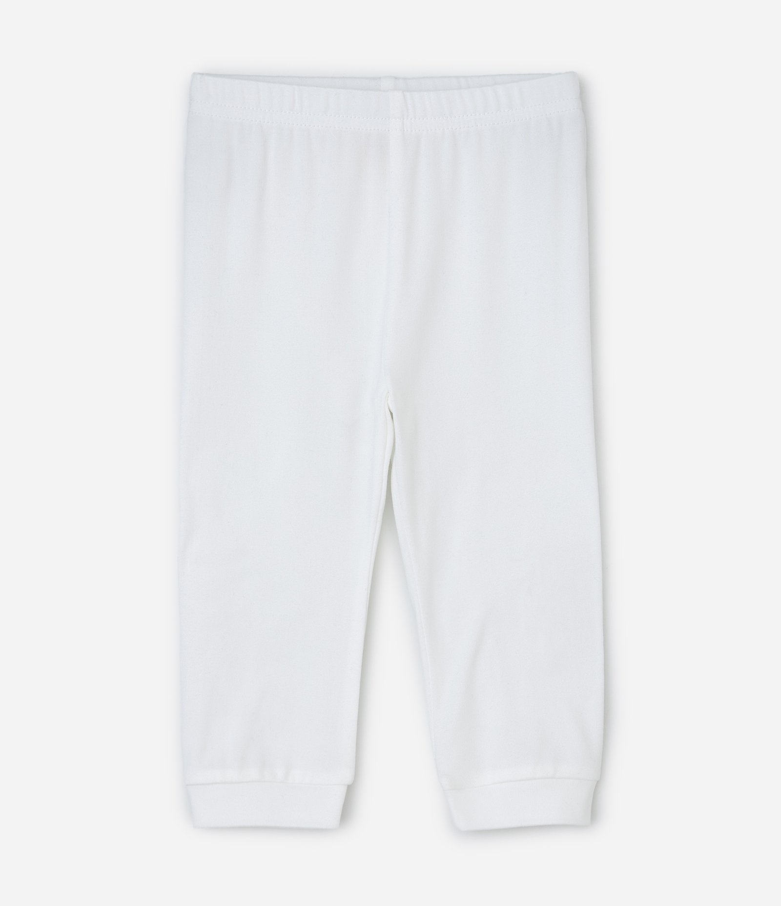 Conjunto Infantil Térmico com Body Manga Longa e Calça – Tam RN a 24 Meses Branco 5