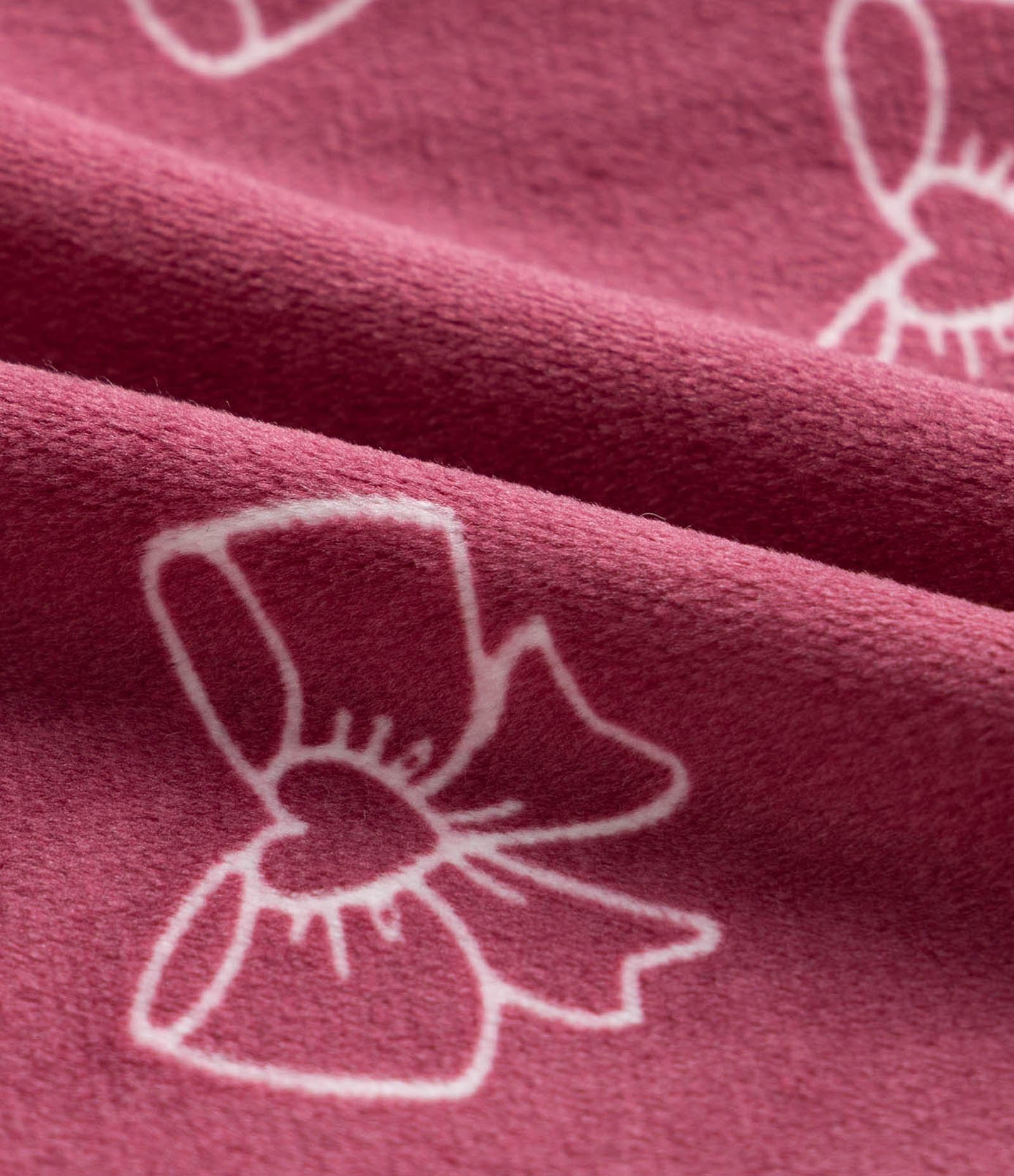 Macacão Infantil em Plush com Estampa de Laços - Tam 0 a 18 meses Vermelho 4