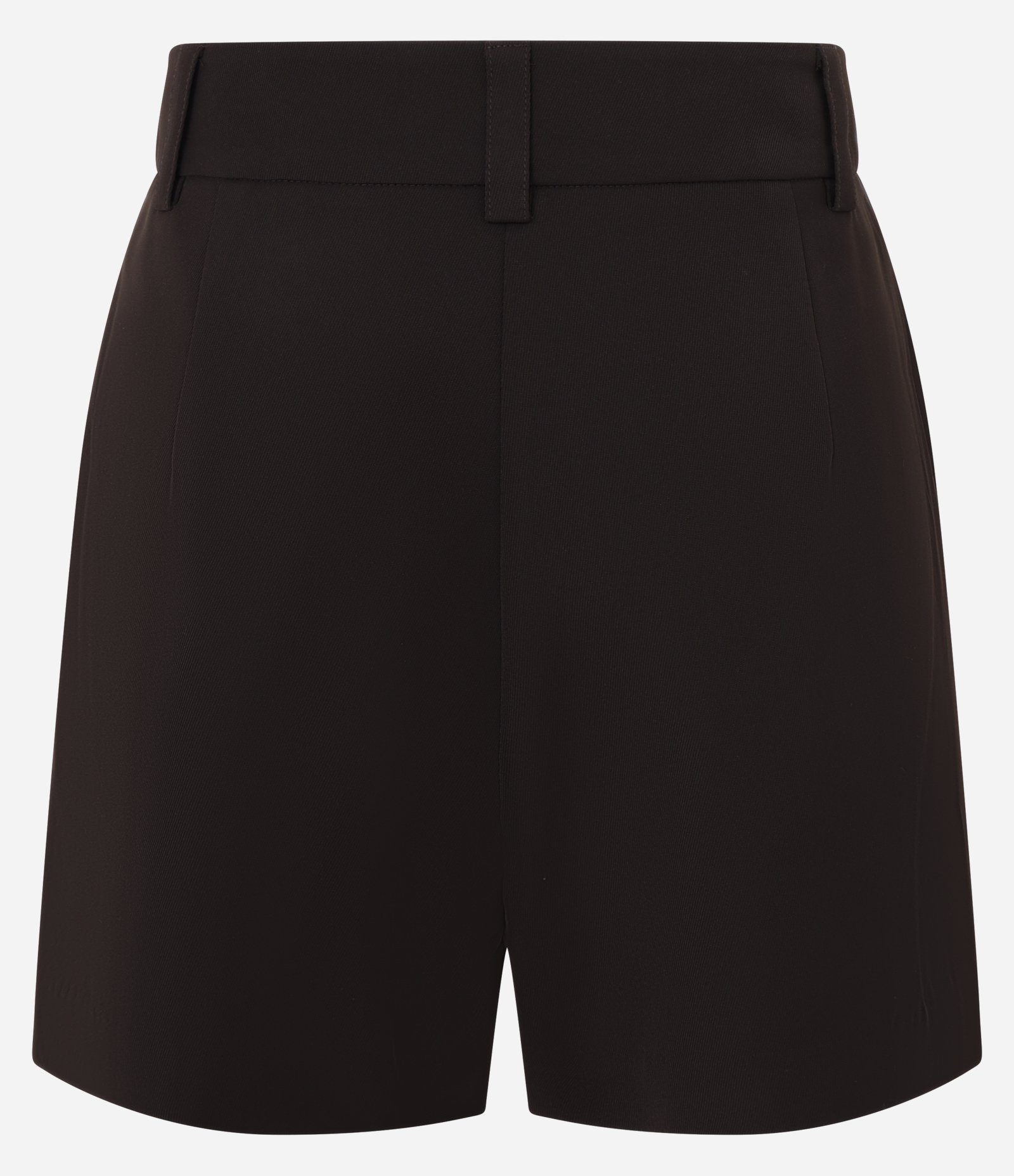 Short Alfaiatado com Bolsos Frontais Marrom 2