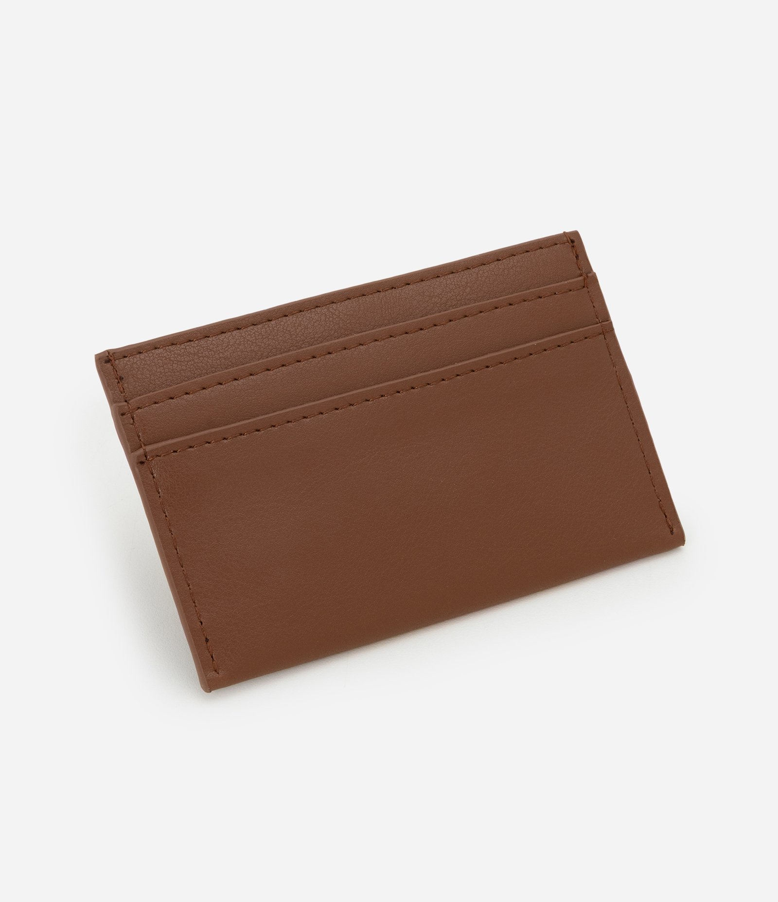 Carteira Pequena com Divisórias Marrom 2