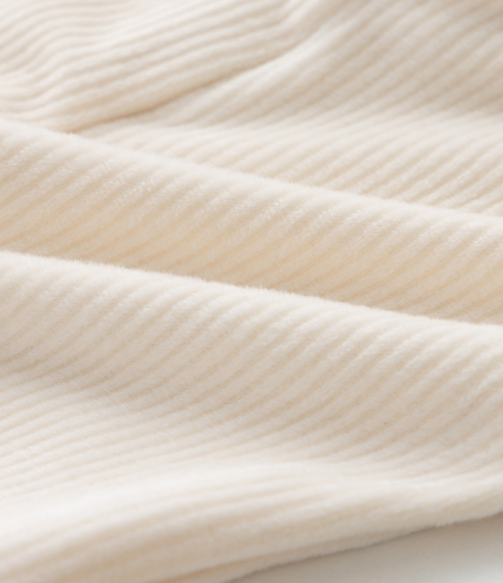 Calça Infantil em Veludo Cotelê com Lacinho e Barra Picot - Tam RN a 18 Meses Off White 4