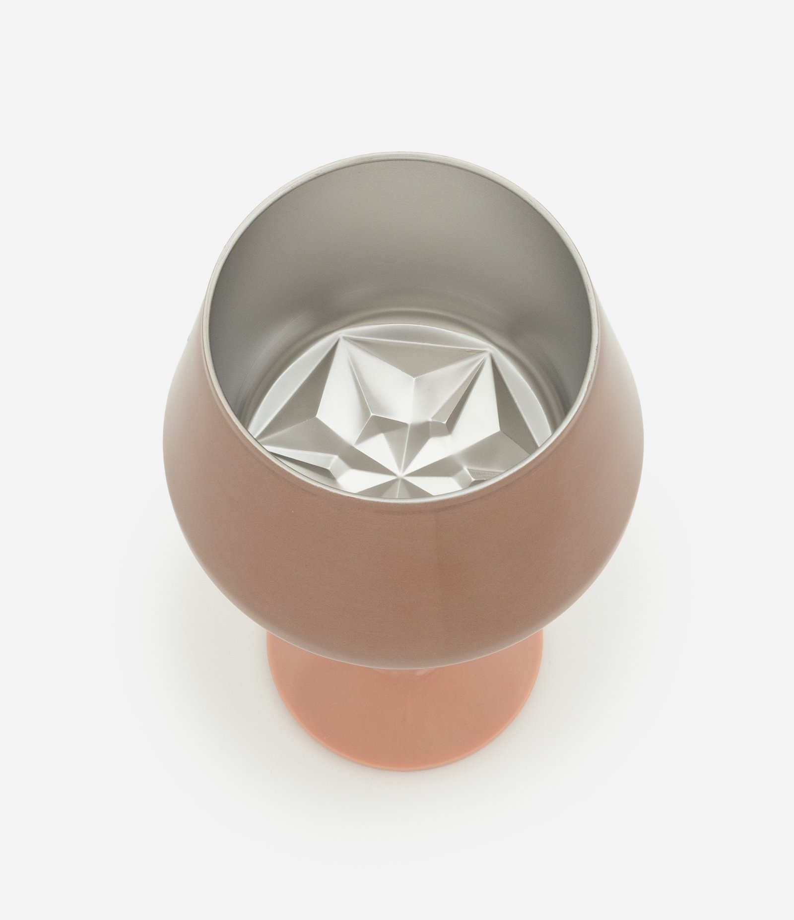 Taça Térmica em Metálica Rosa 2