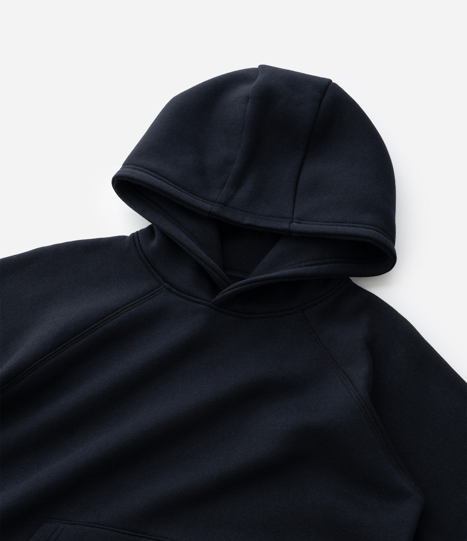 Casaco Infantil Básico com Capuz e Bolsos - Tam- 5 a 14 Anos Preto 5