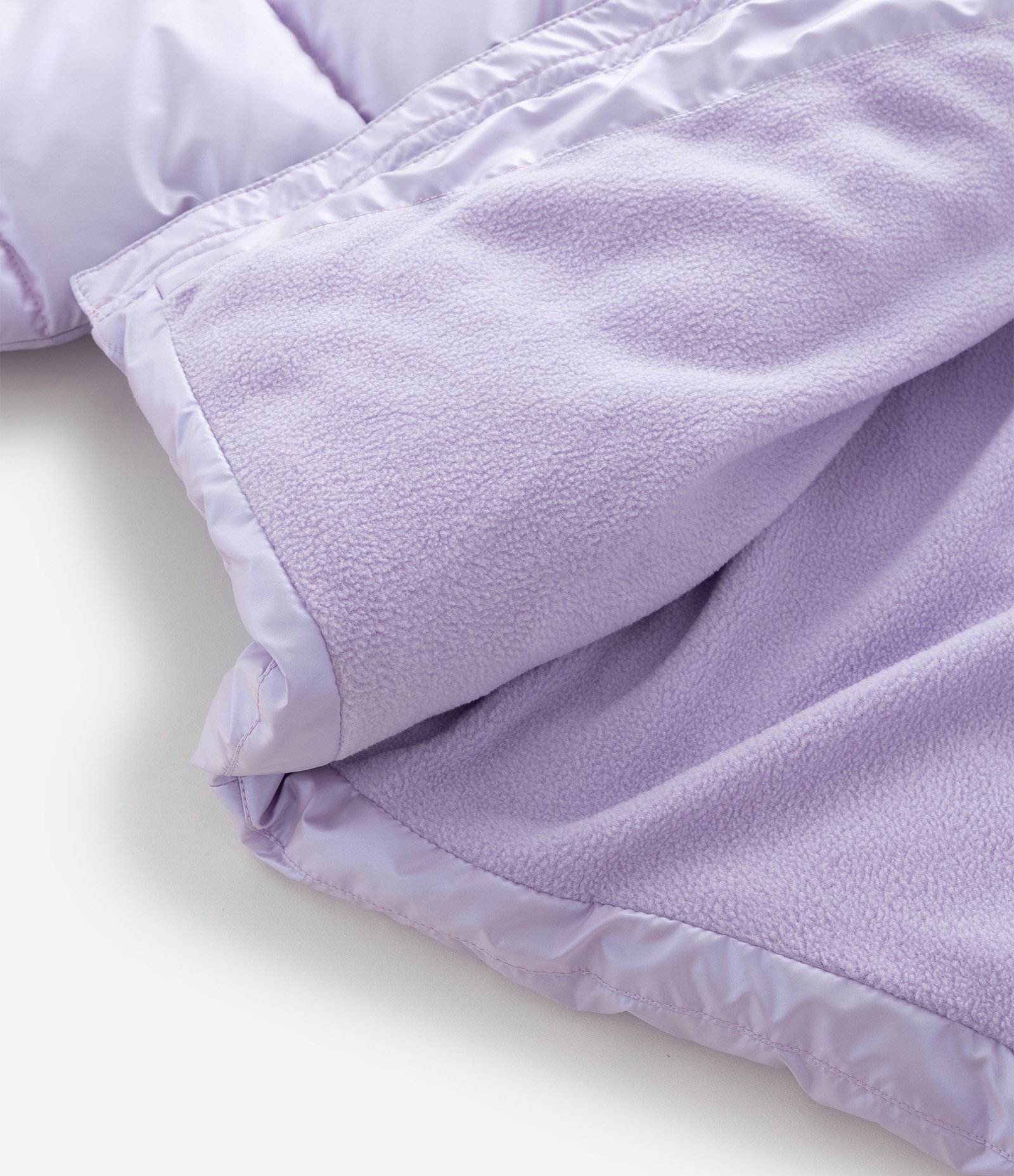 Jaqueta Infantil Puffer com Ondas Holográficas – Tam 5 a 14 Anos Lilás 5