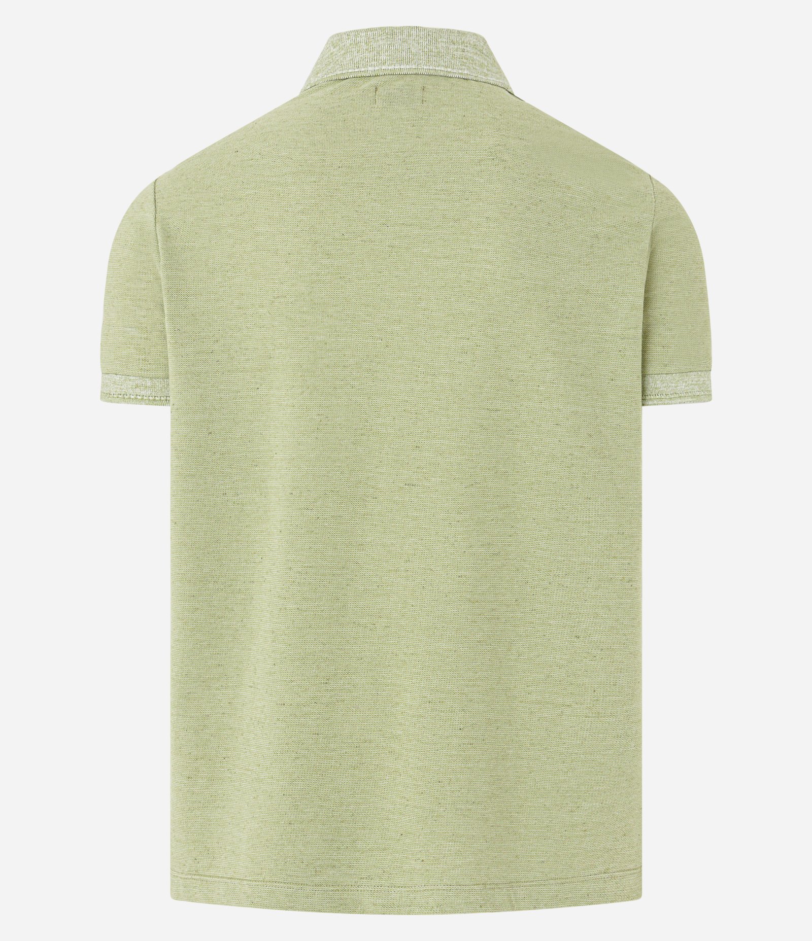 Camiseta Polo Comfort em Algodao Texturizado com Manga Curta Verde 4