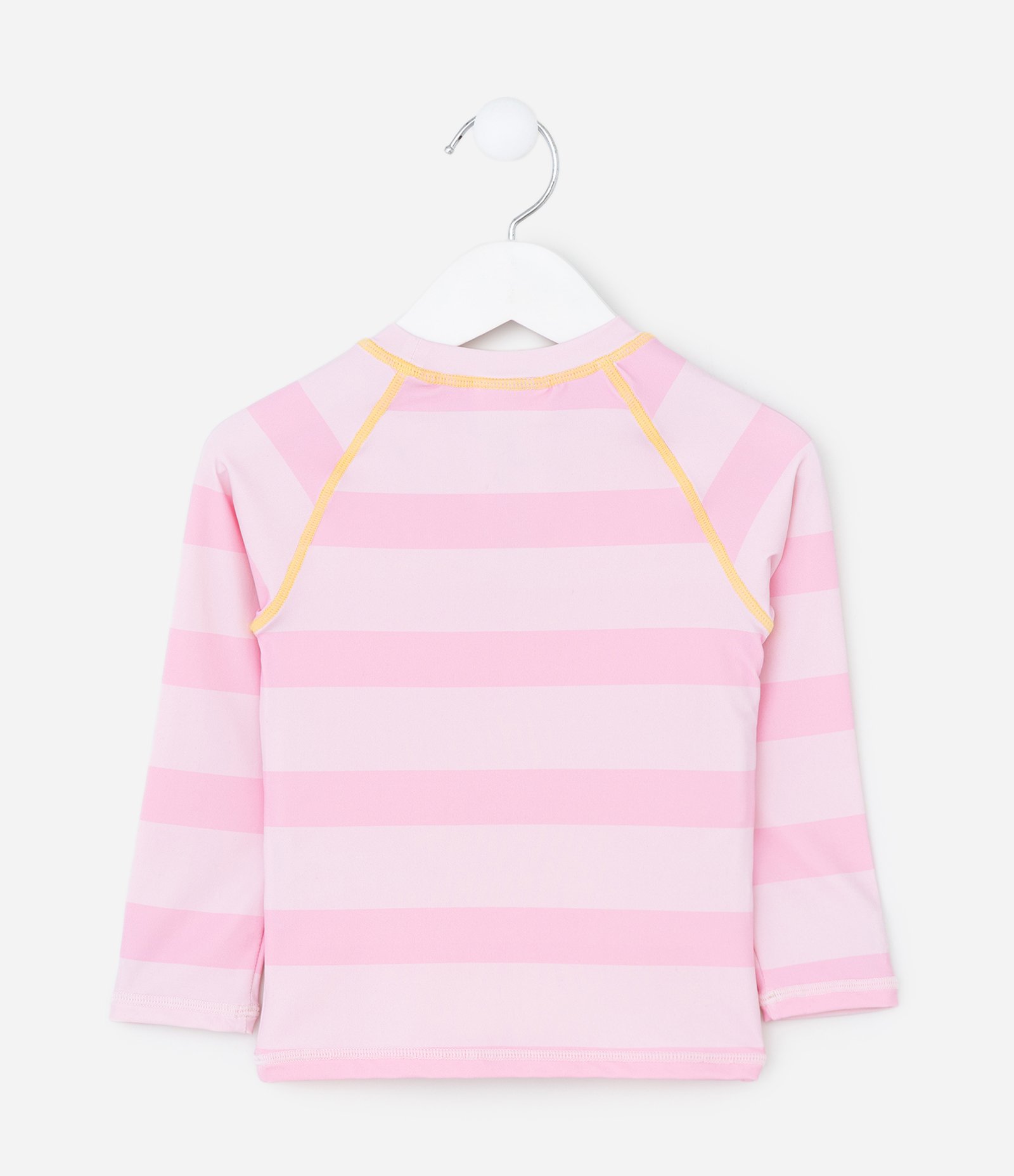 Conjunto Infantil UV da Hello Kitty com Blusa e Calcinha de Biquíni – Tam 1 a 4 Anos Rosa/Amarelo 3