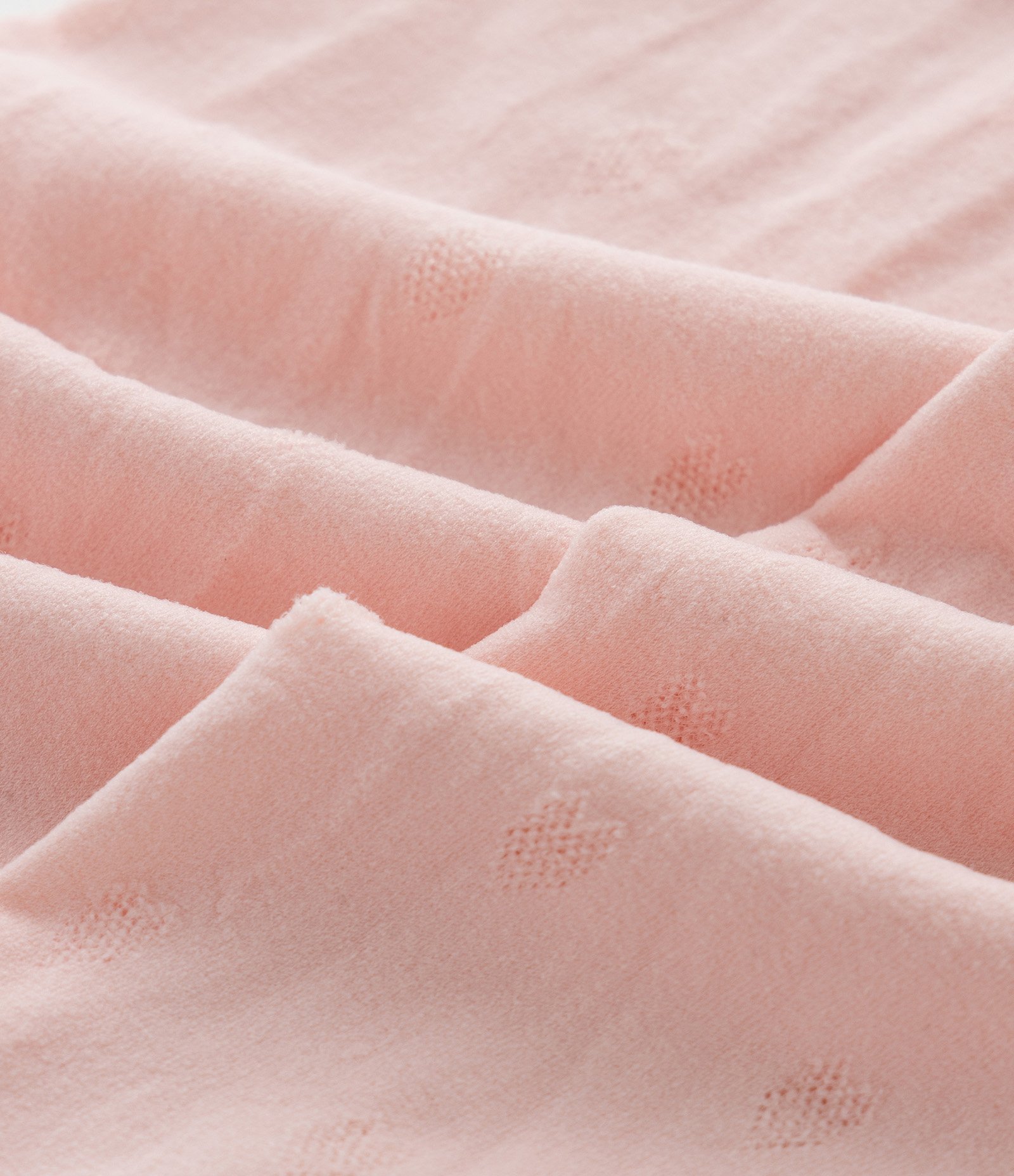 Kit 02 Meias Calças Infantis com Textura de Coração – Tam PP ao G Rosa/Branco 3