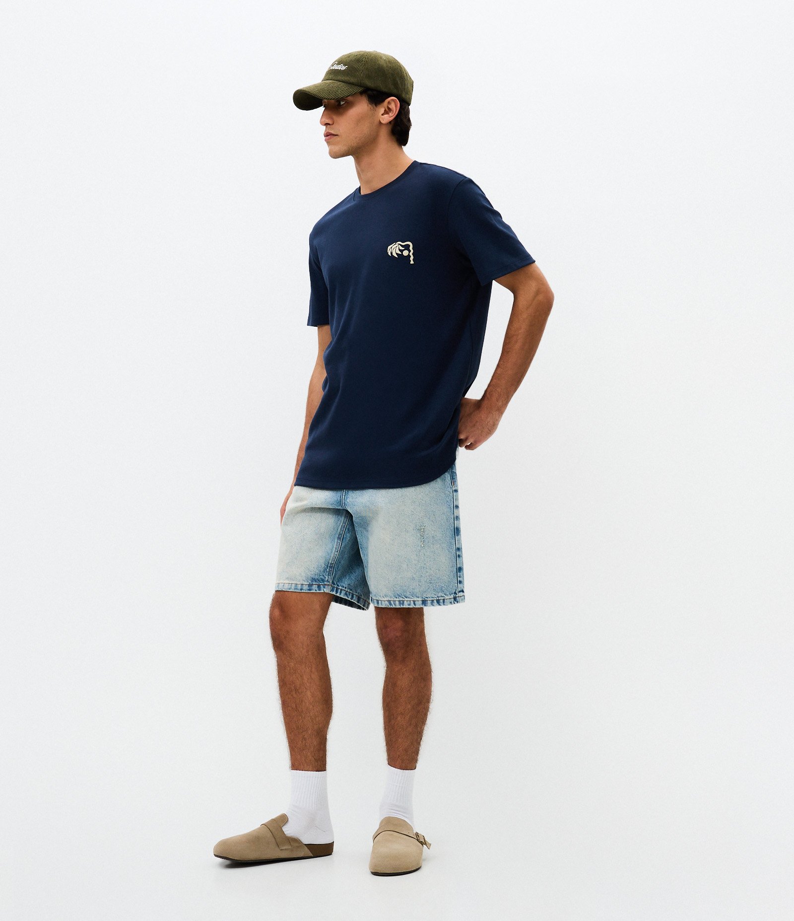 Bermuda Reta em Jeans Azul 1