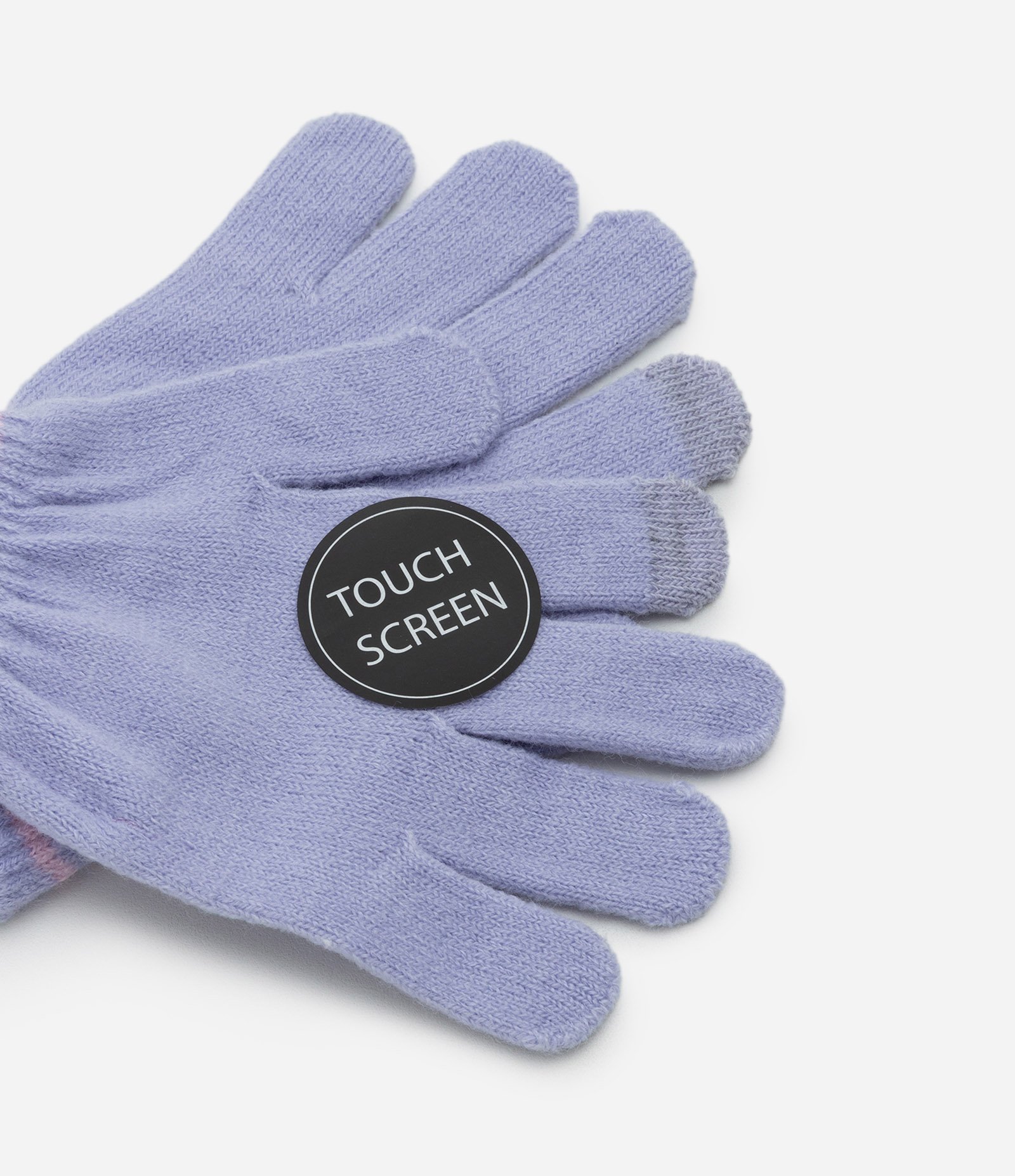 Luva Infantil em Tricô com Estampa Stitch e Angel – Tam 3/4 a 9/12 Lilás 4