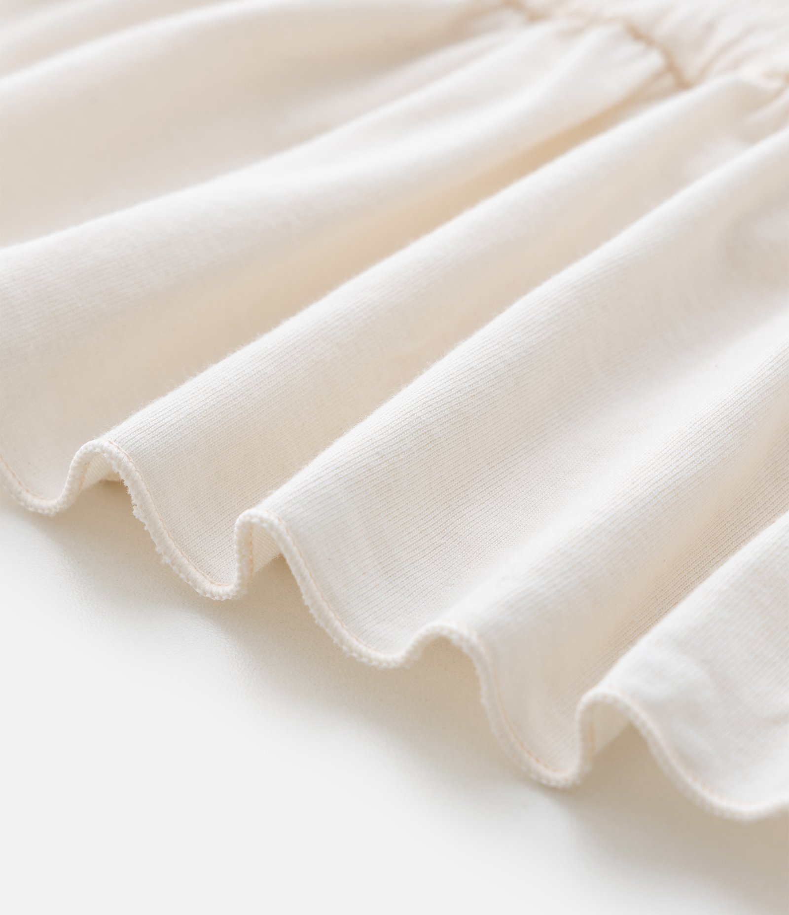 Blusa Infantil Regata com Laços e Texturizada - Tam 7 a 14 Anos Bege 4