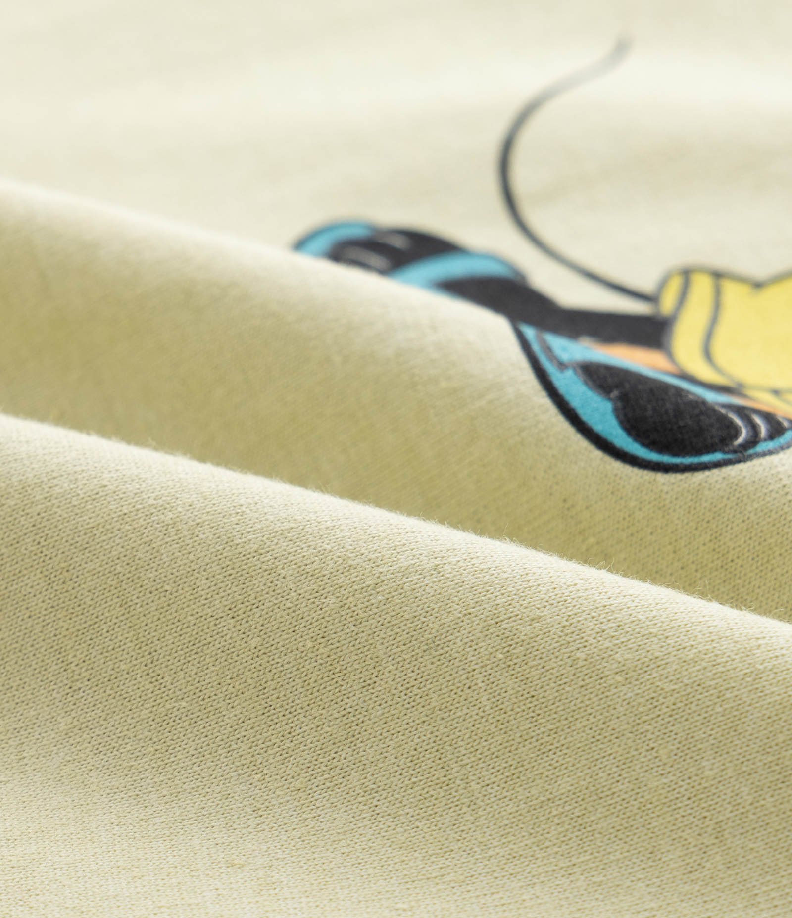 Camiseta Infantil com Estampa do Mickey - Tam 1 a 6 Anos Amarelo 4