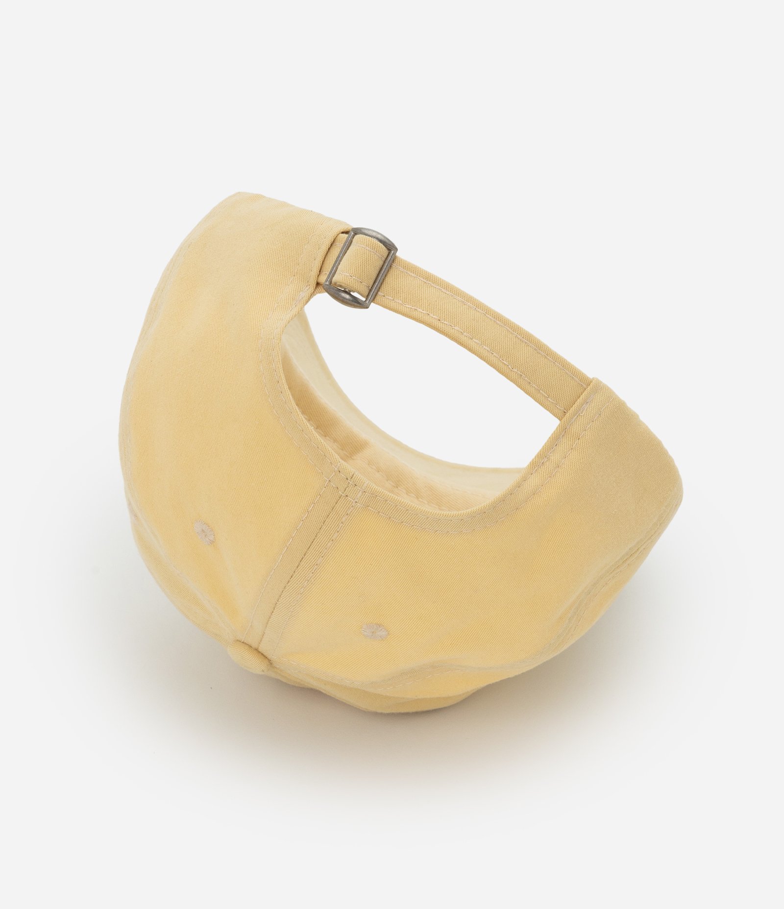 Boné Aba Curva em Sarja com Bordado Riviera Beach Club Amarelo 4