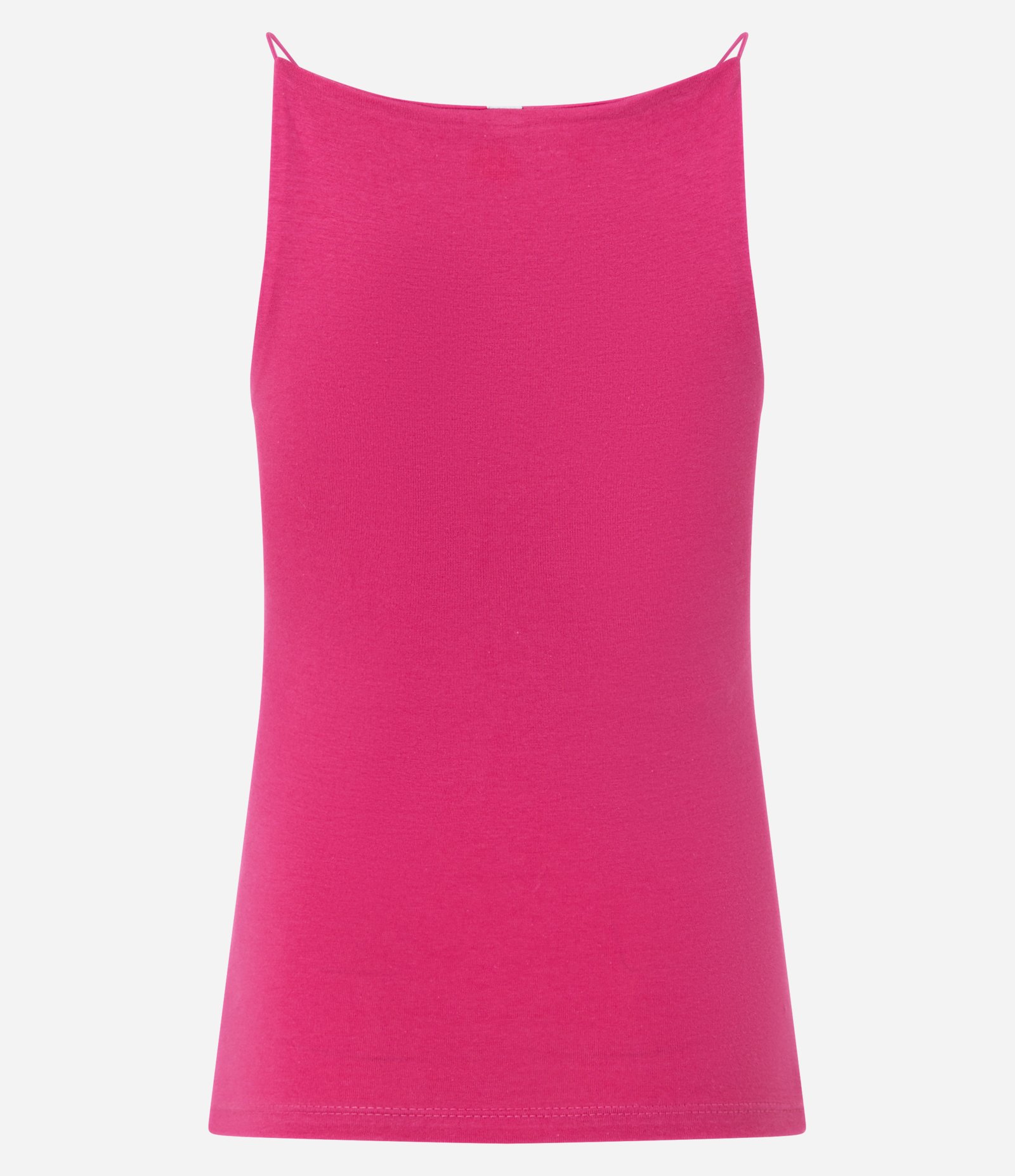 Blusa sem Manga com Decote Halter e Alça Elástico Rosa 6