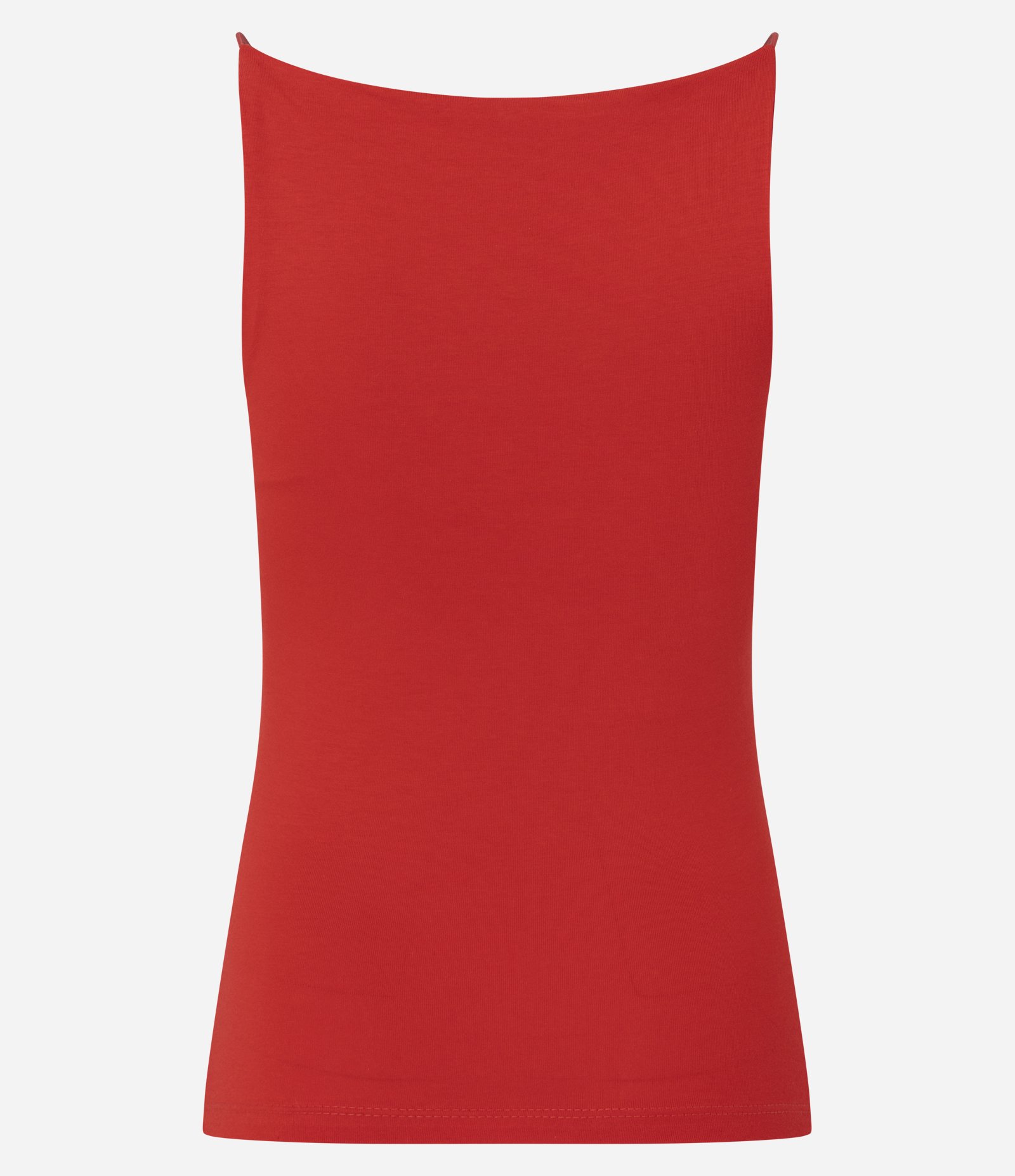 Blusa sem Manga com Decote Halter e Alça Elástico Vermelho 6
