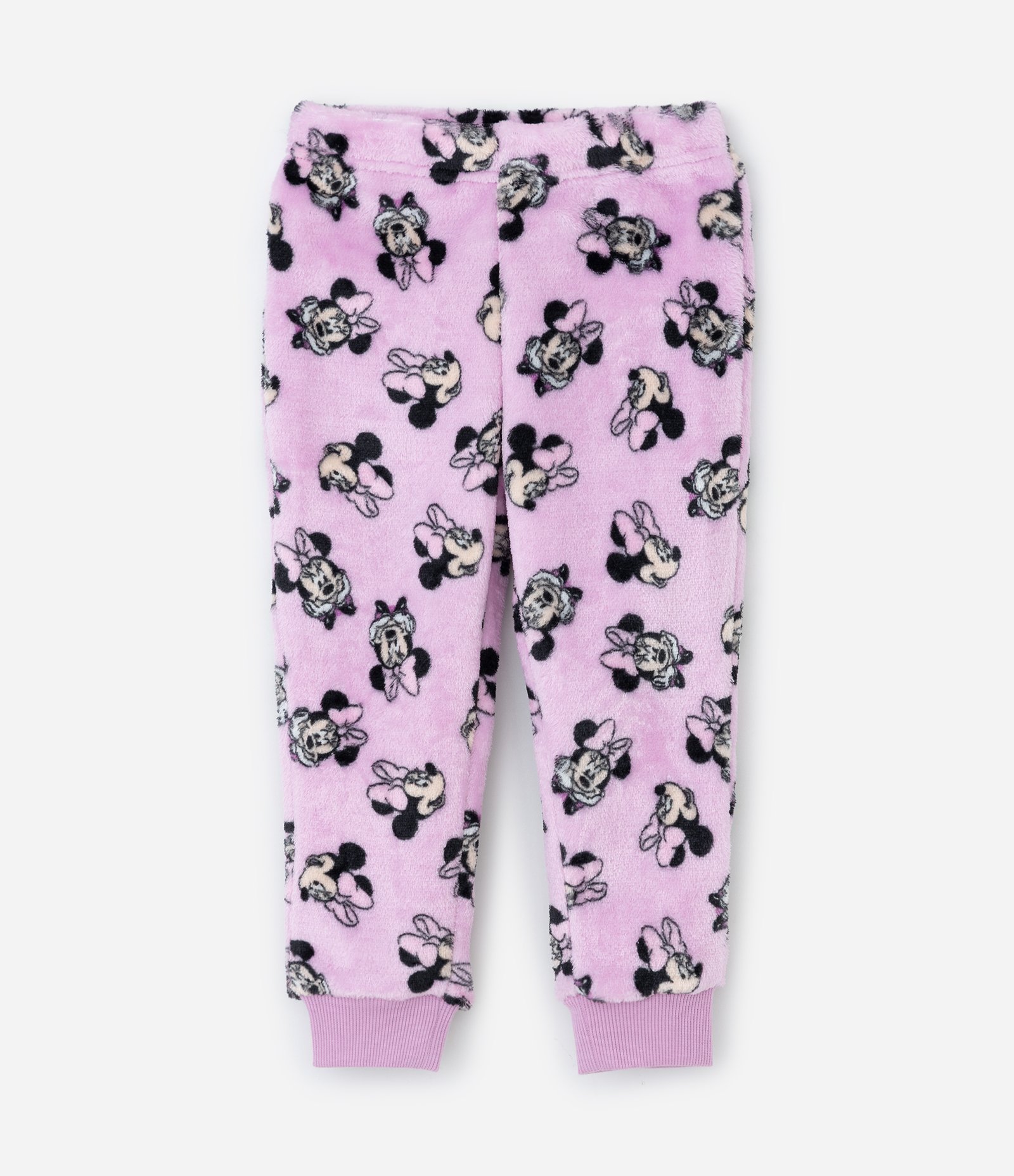 Pijama Infantil com Estampa Minnie e Calça Soft – Tam 2 a 6 Anos Lilás/Branco 4