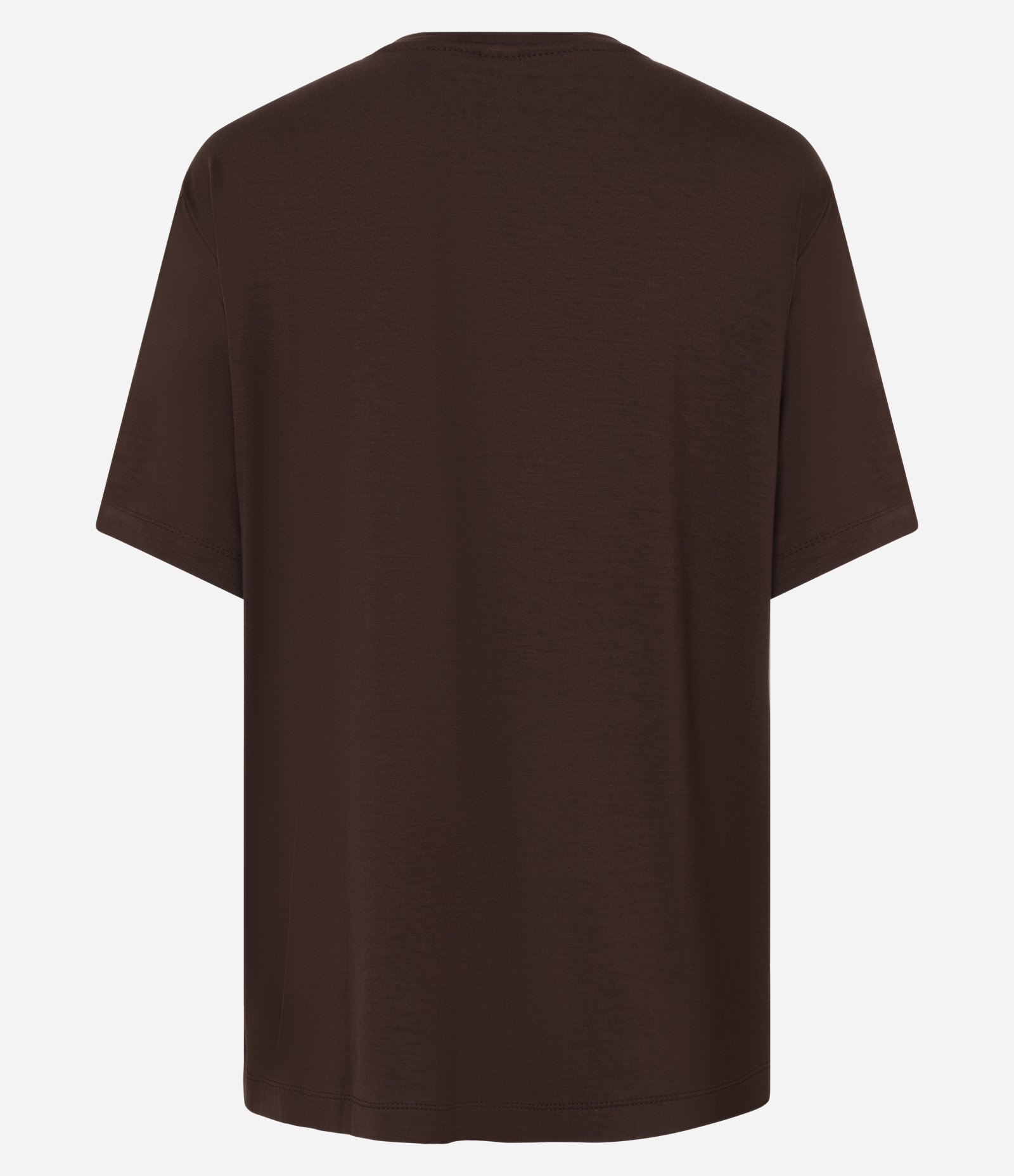 Blusa em Viscose com Bordados de Abacaxis Marrom Café 3