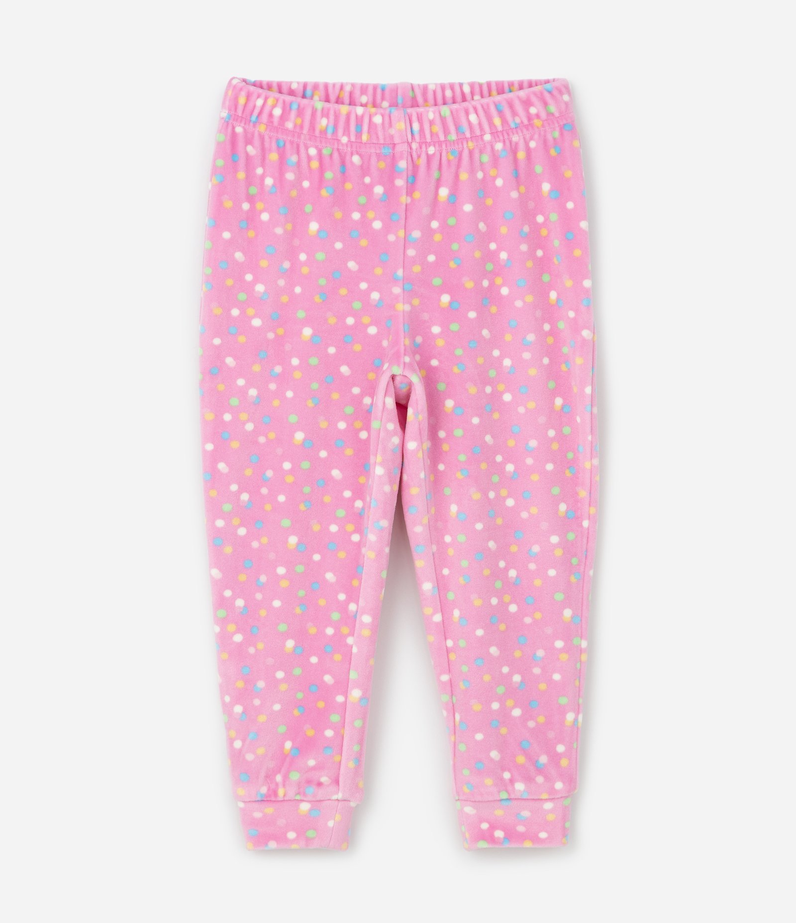 Pijama Infantil Longo com Estampa Floral – Tam 2 a 4 Anos Rosa/Azul Claro 5