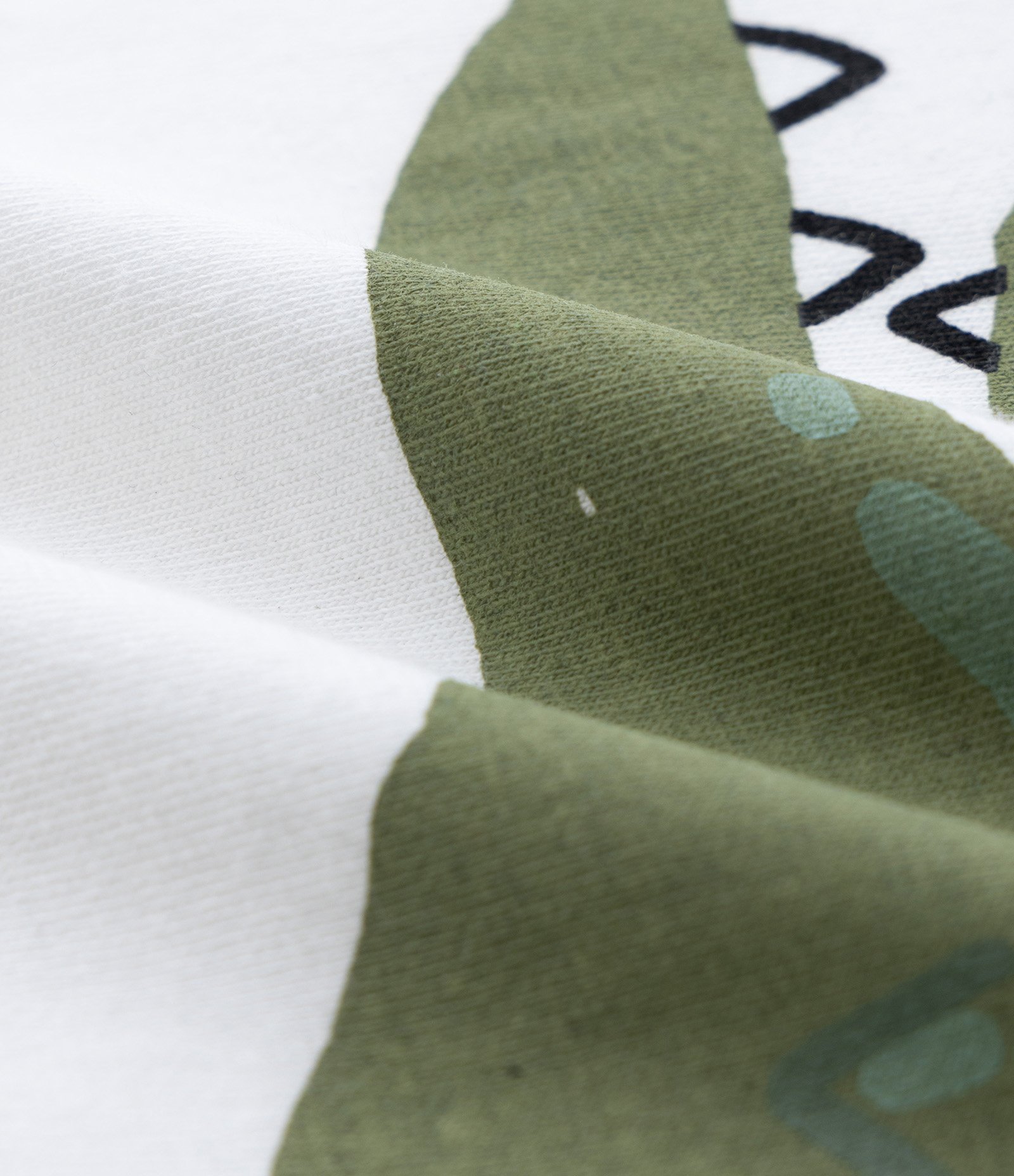 Camiseta Infantil com Estampa Jacaré - Tam 1 a 6 Anos Branco 3