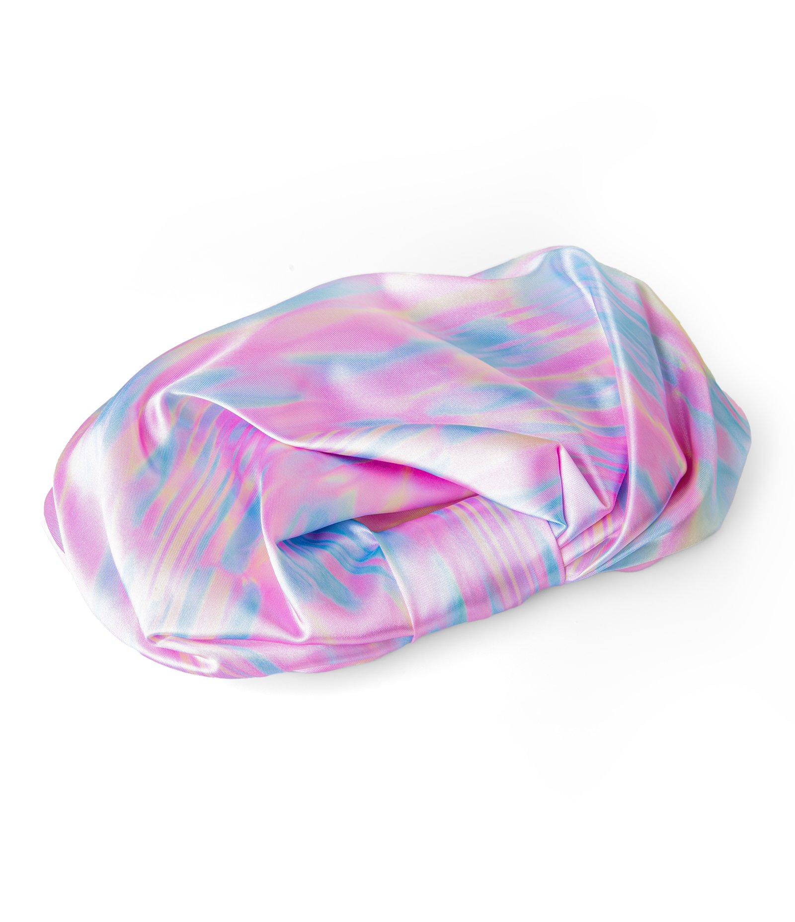 Touca Turbante em Cetim Tie Dye Alchemia U 4