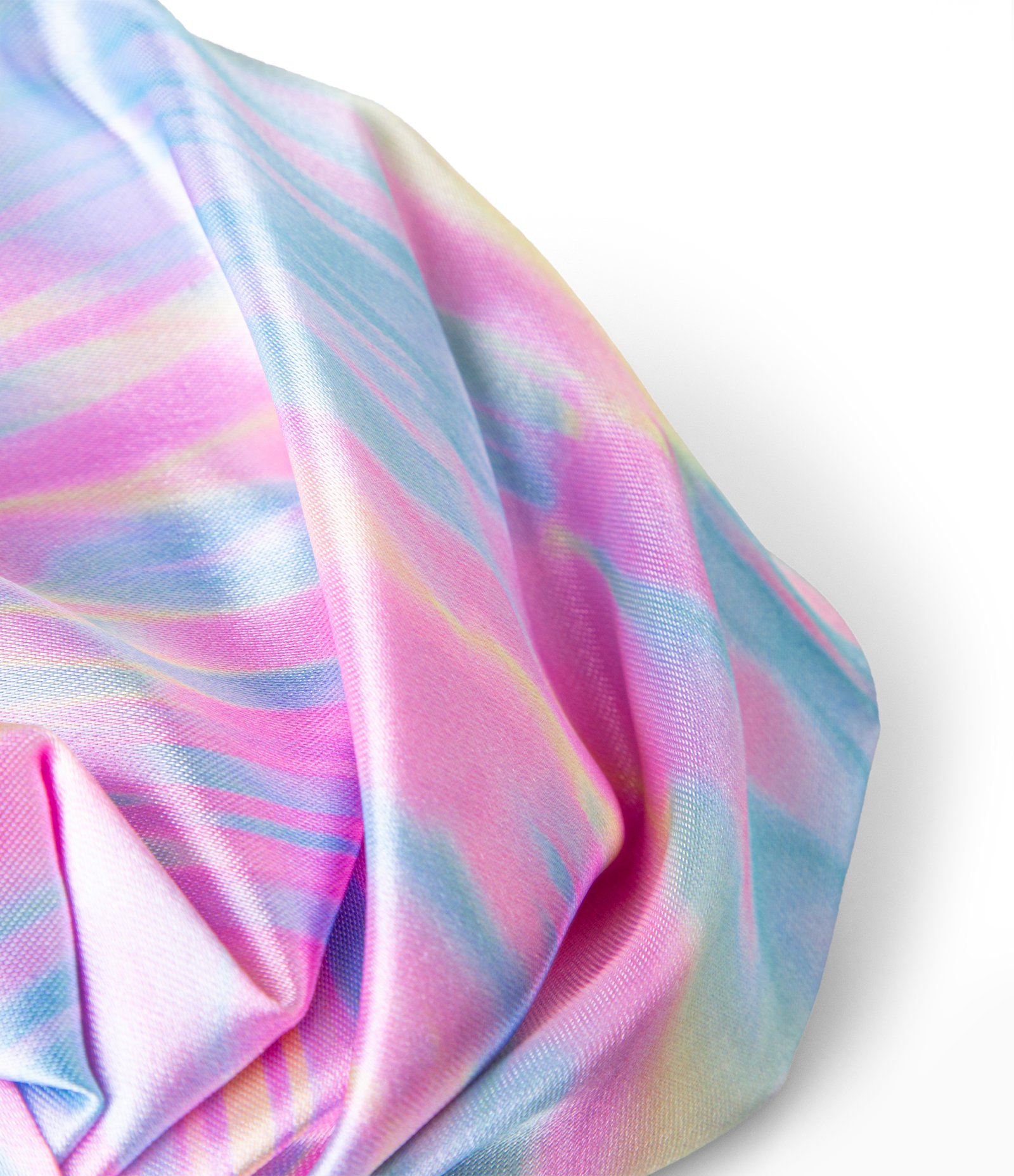 Touca Turbante em Cetim Tie Dye Alchemia U 5